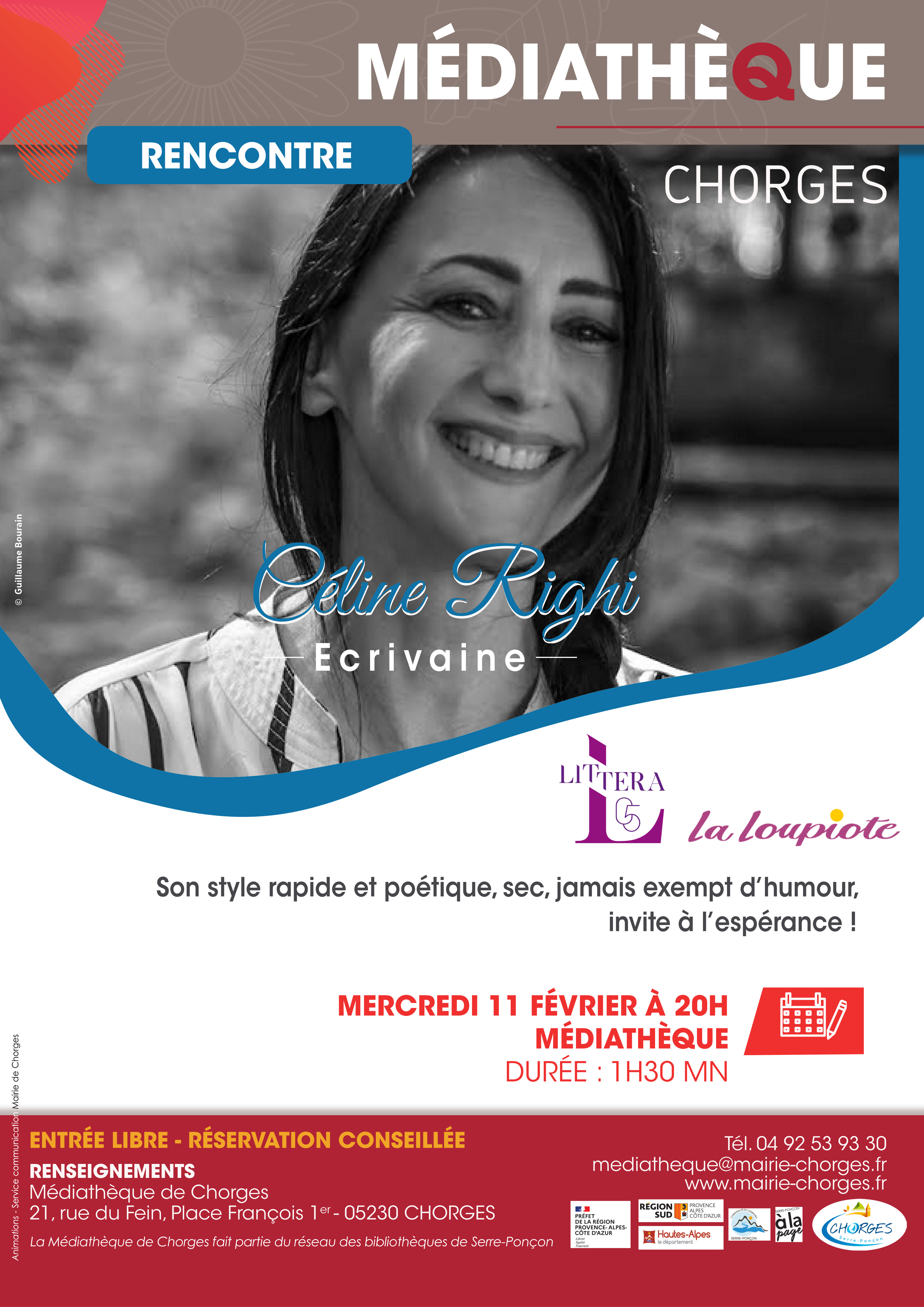 Rencontre avec C�line Righi, �crivaine.