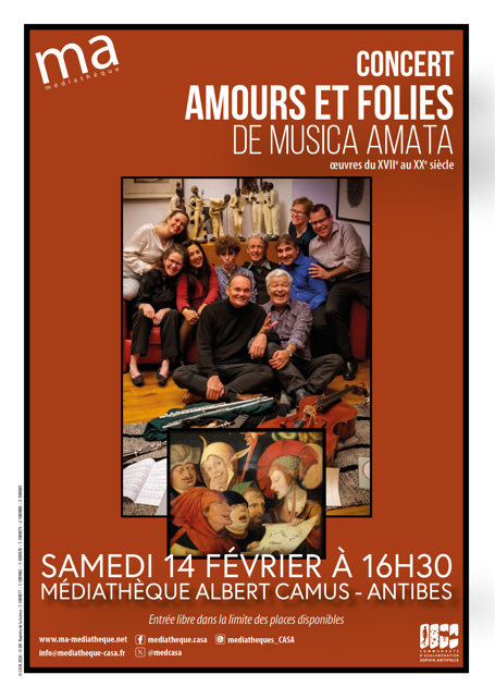 Amours et folies Concert de Musica Amata