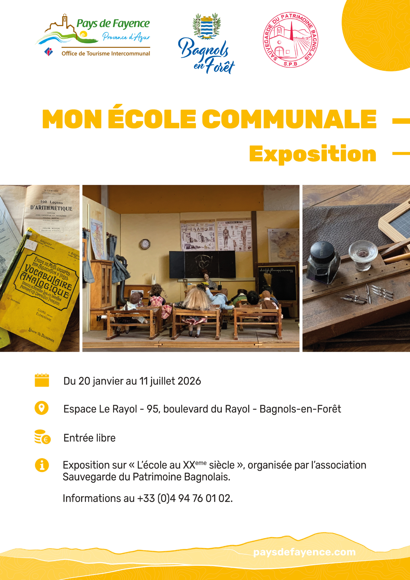 Espace Le Rayol  Exposition 