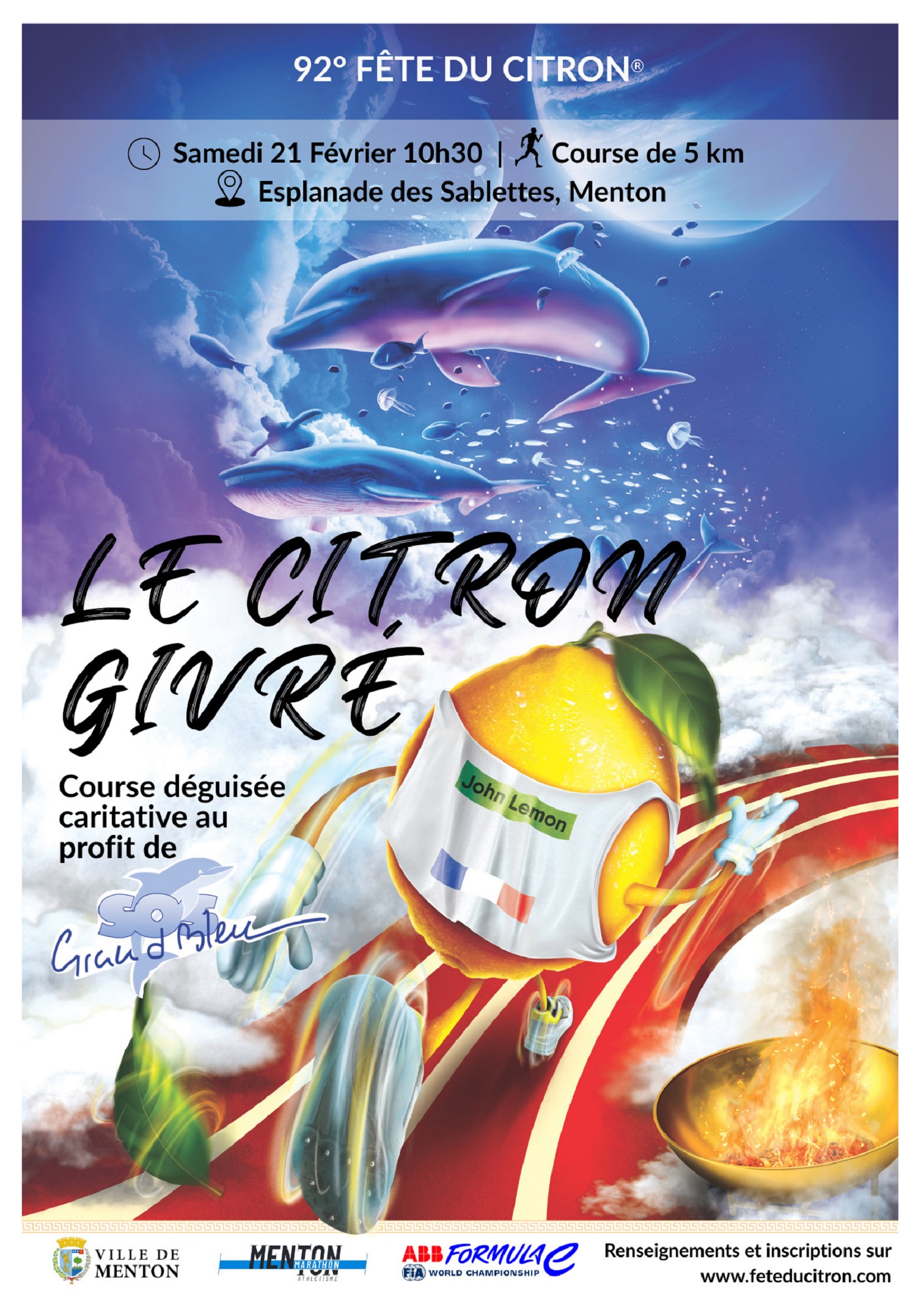 92�me F�te du Citron� - Course caritative 