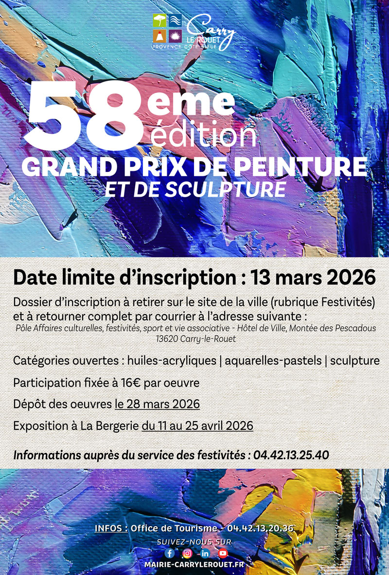 Appel � candidatures Grand Prix de Peinture 2026