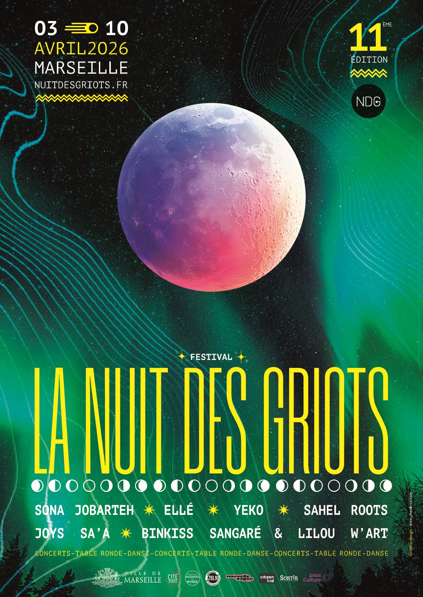 Festival la nuit des griots 2026 - 11�me �dition