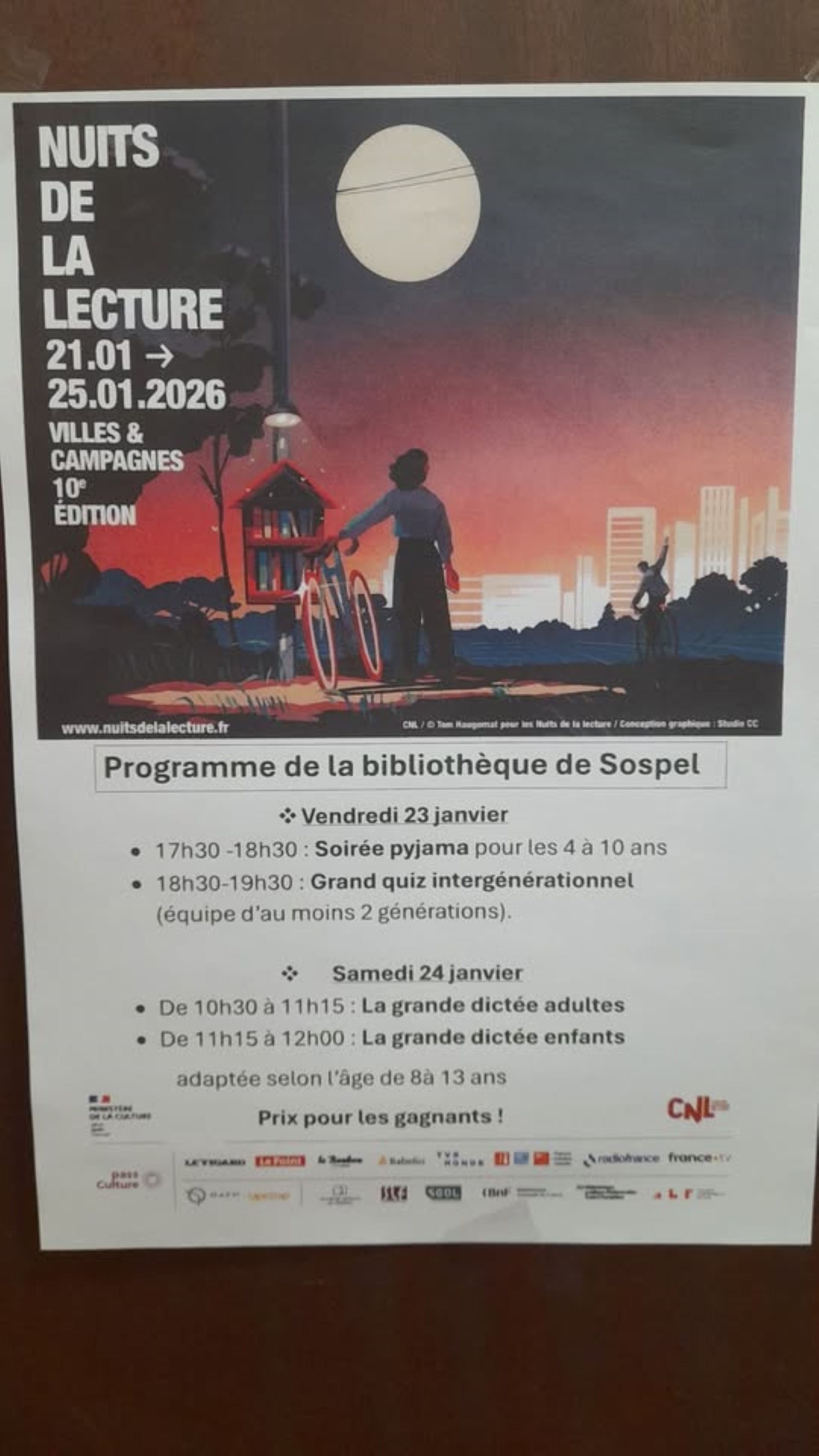 Nuit de la lecture 10e �dition, 