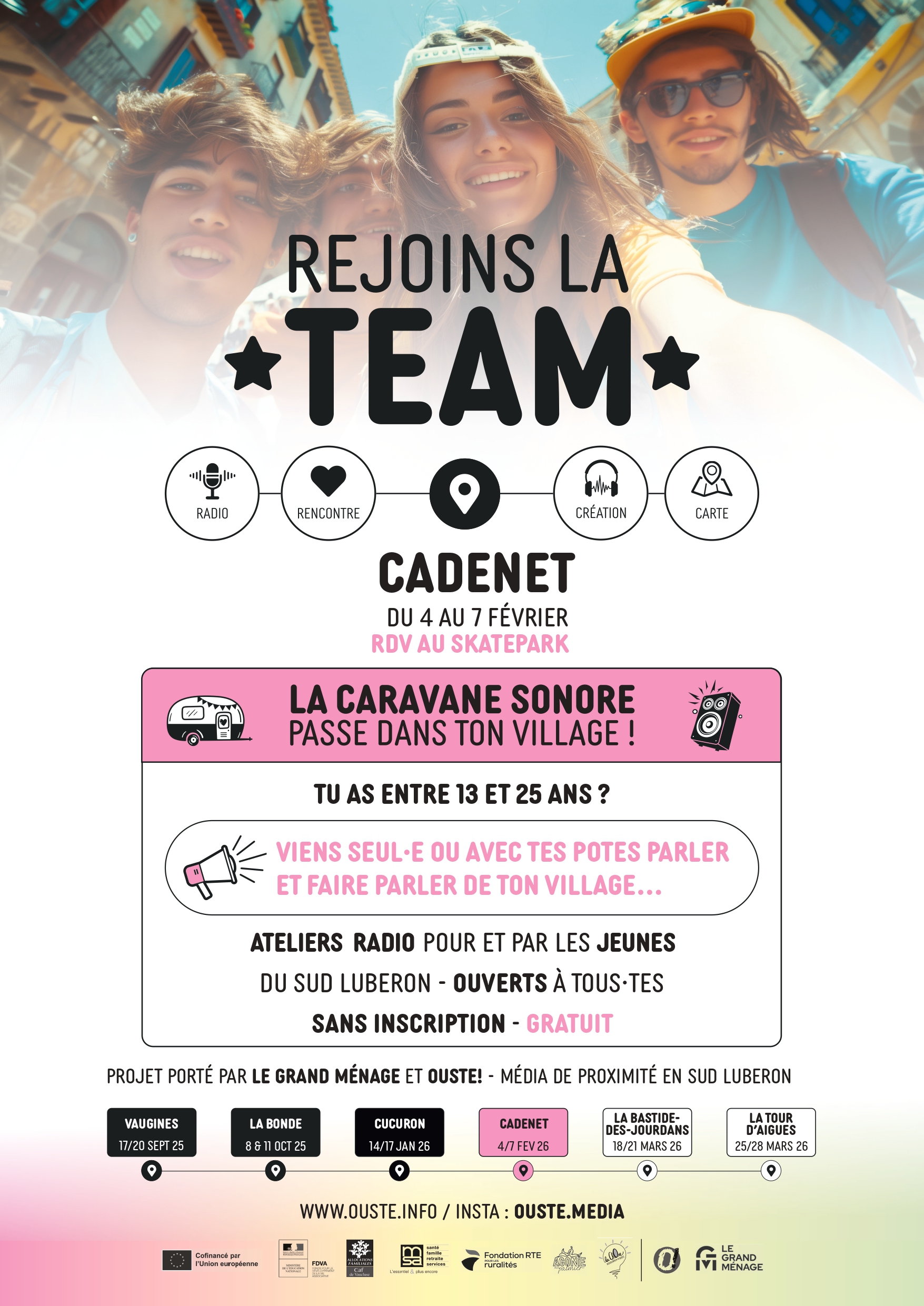 Le Grand M�nage : Caravane Sonore � Cadenet