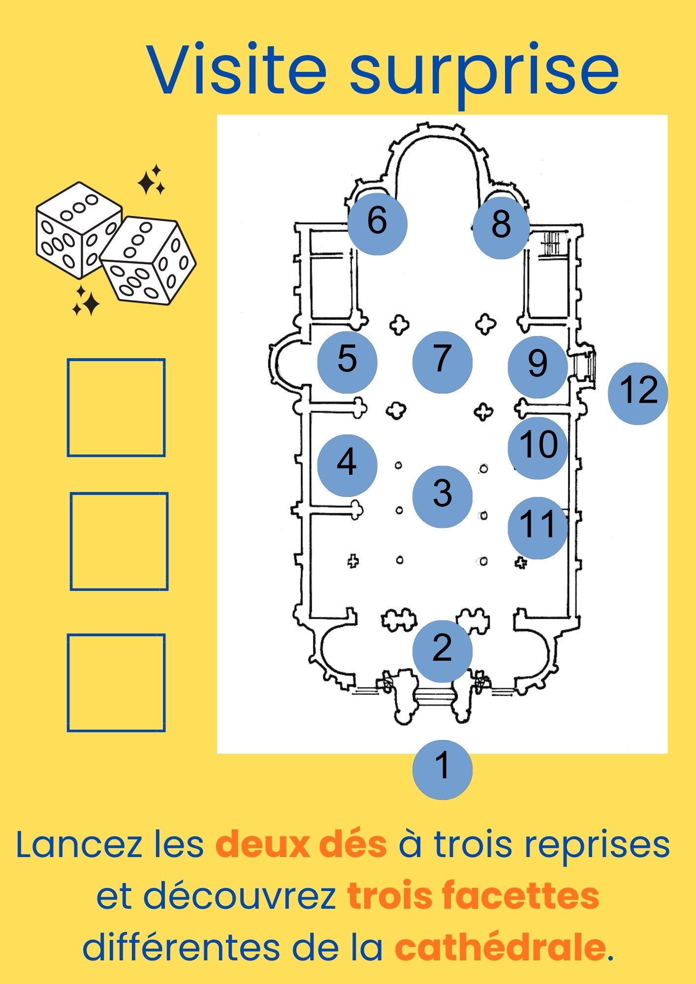 Visite surprise de la cath�drale