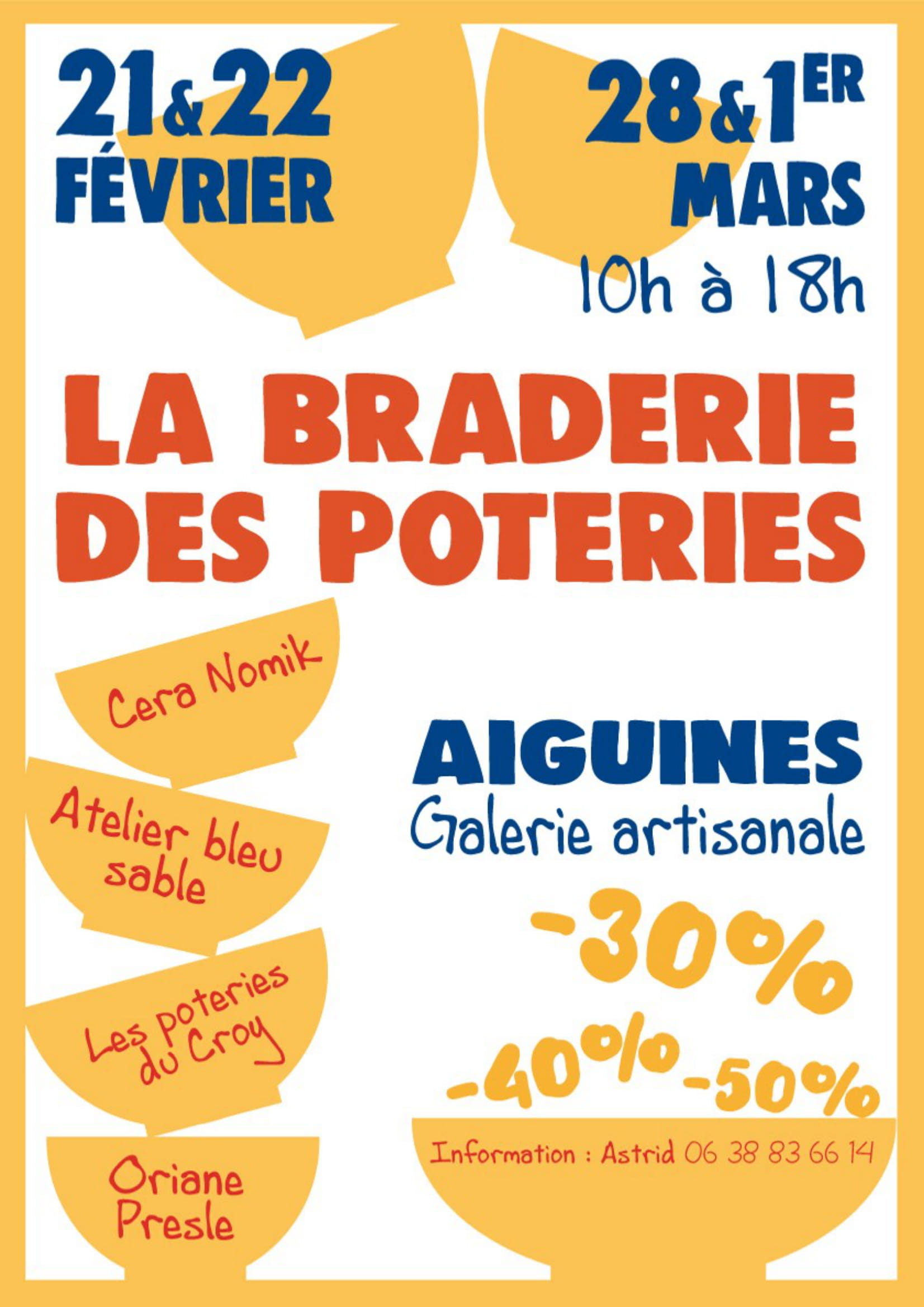 Braderie des poteries