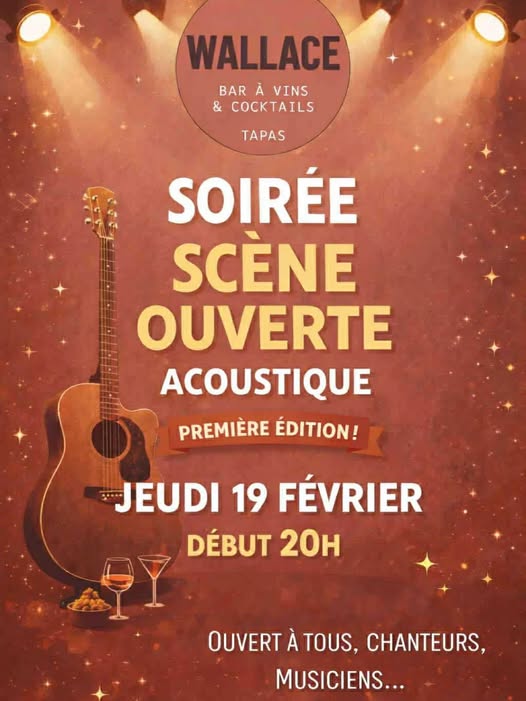 Soir�e sc�ne ouverte acoustique