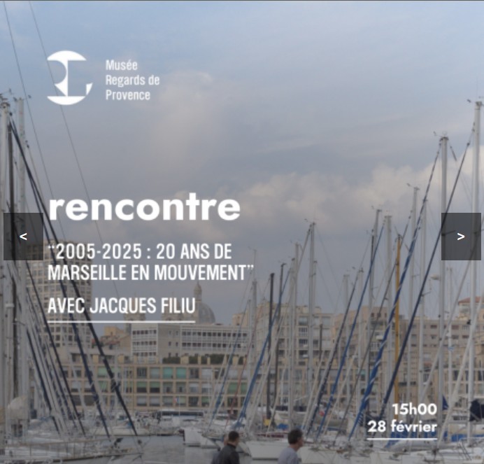 Rencontre, projection et d�dicace de Jacques Filiu 