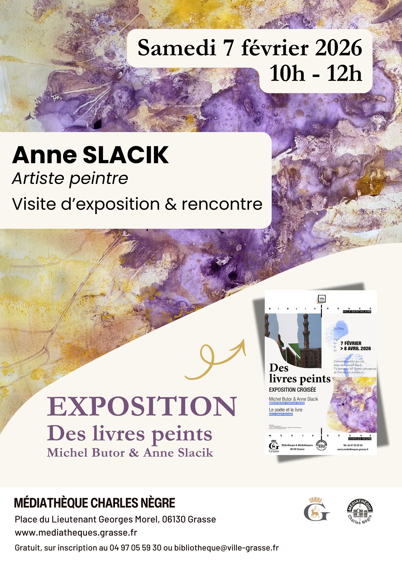 Rencontre avec l�artiste Anne SLACIK