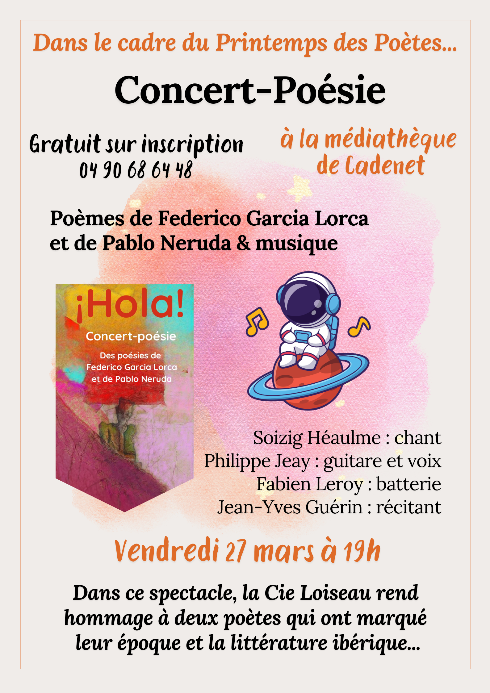 Concert - Po�sie � Cadenet