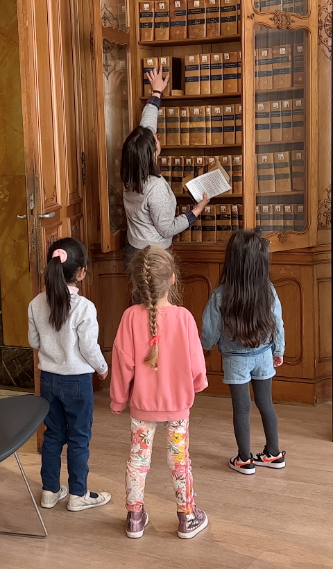 Visite-cont�e de la villa Les Palmiers