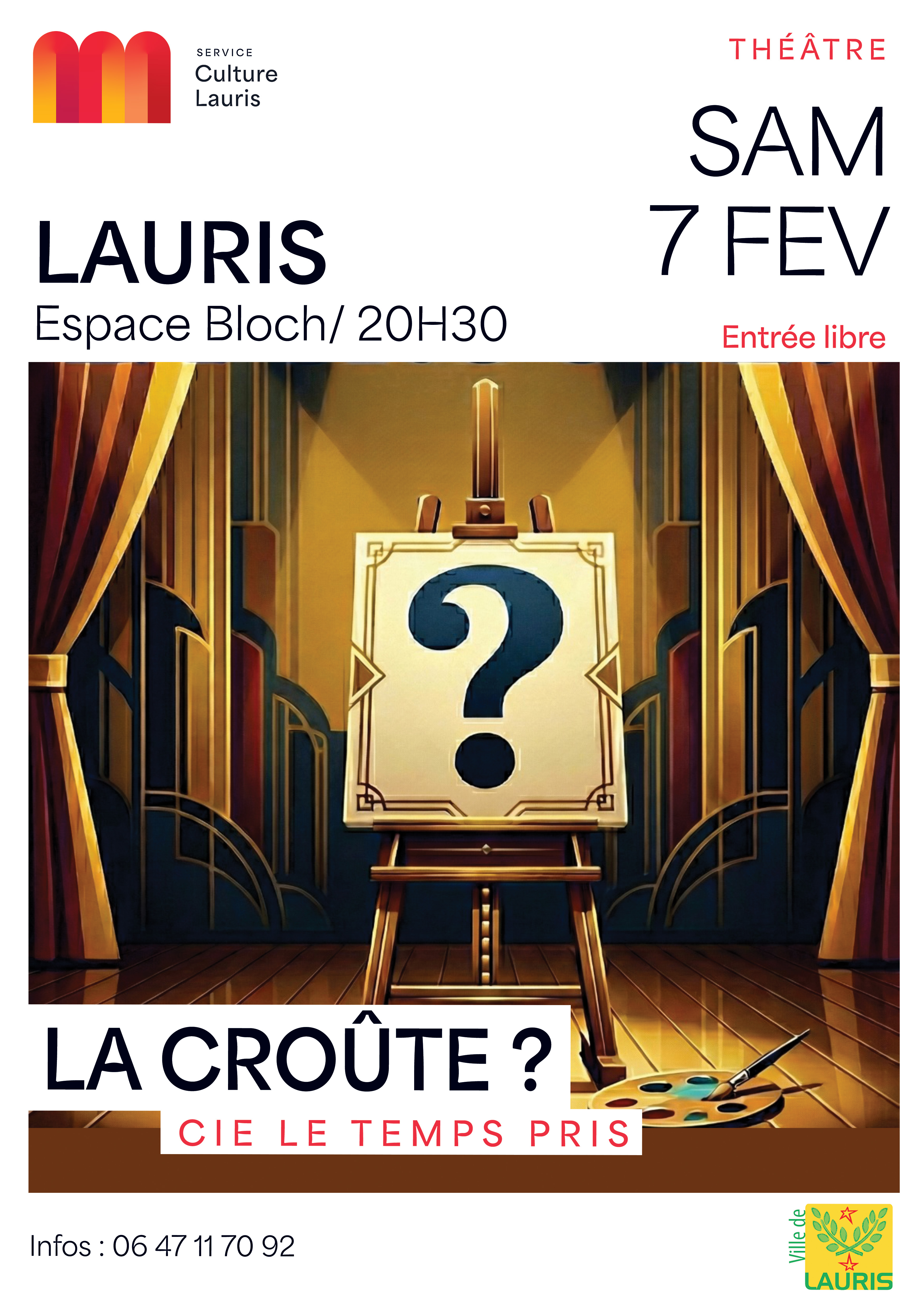 La Cro�te ? - Th��tre