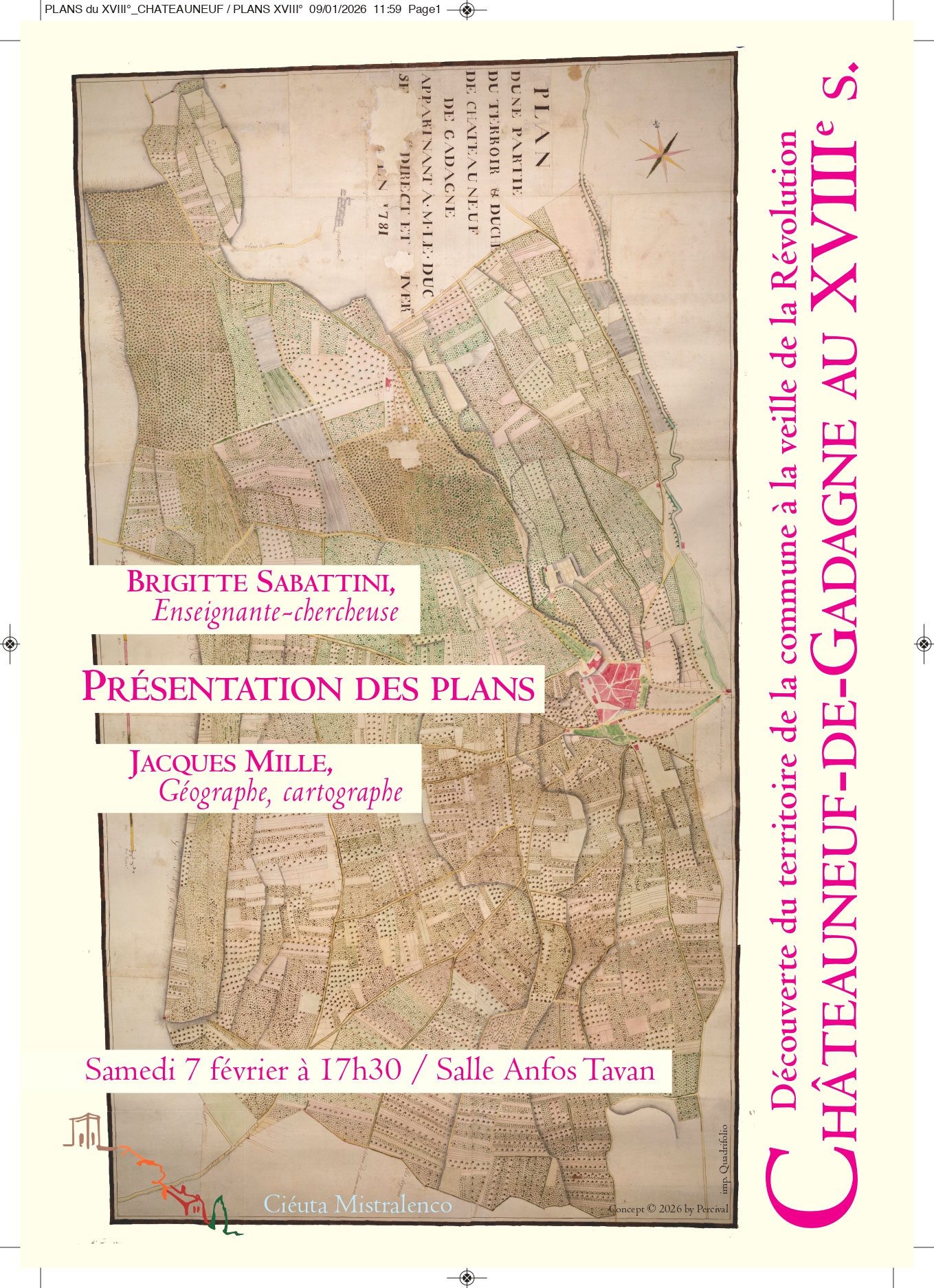 D�couverte du territoire de la commune � la veille de la R�volution