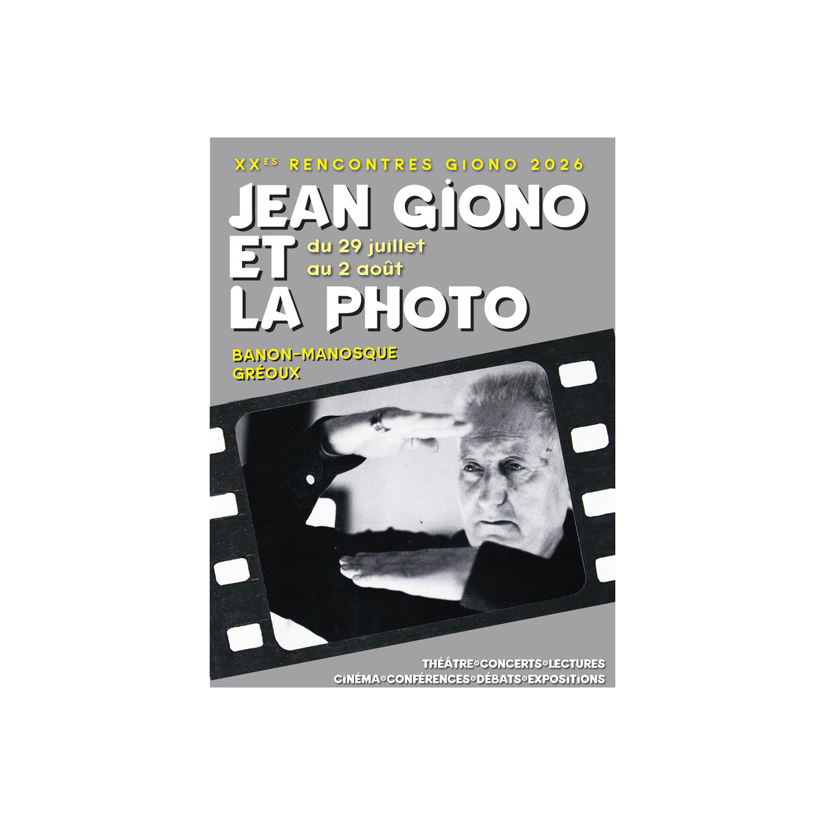 Rencontres Giono 2026