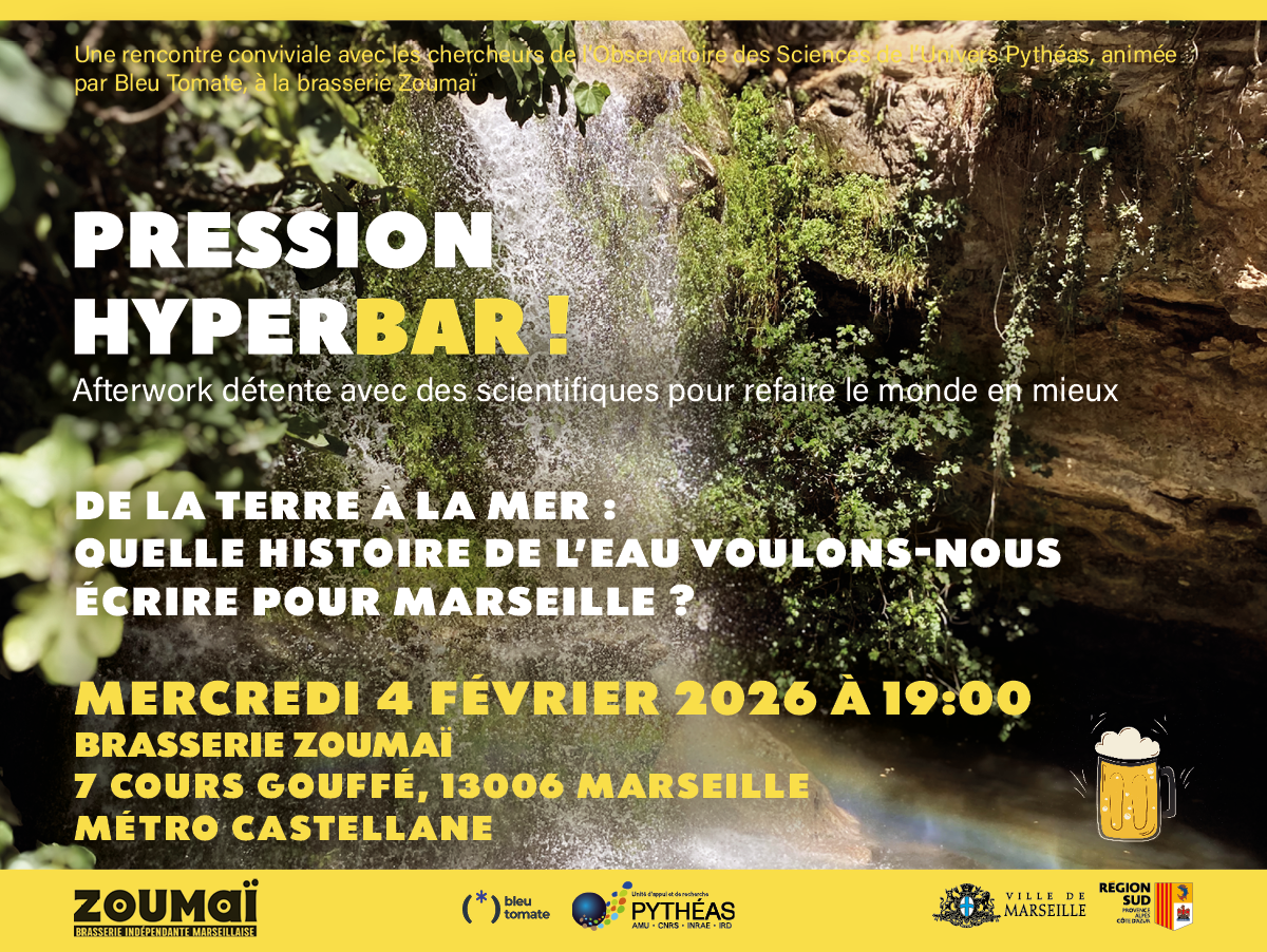 Pression Hyperbar ! De la terre � la mer : quelle histoire de l�eau voulons-nous �crire pour Marseille ?