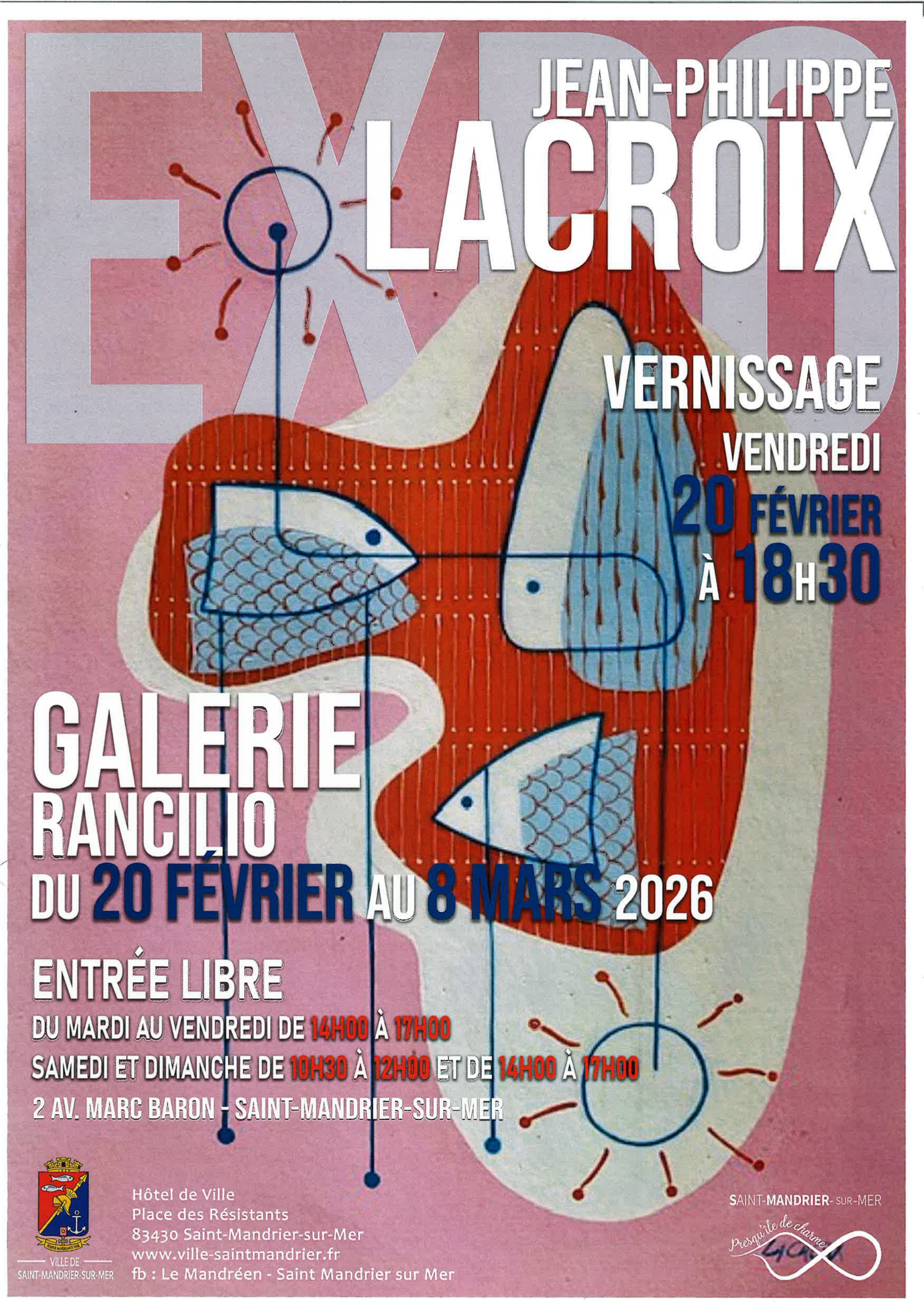 Exposition de peintures de Jean-Philippe Lacroix