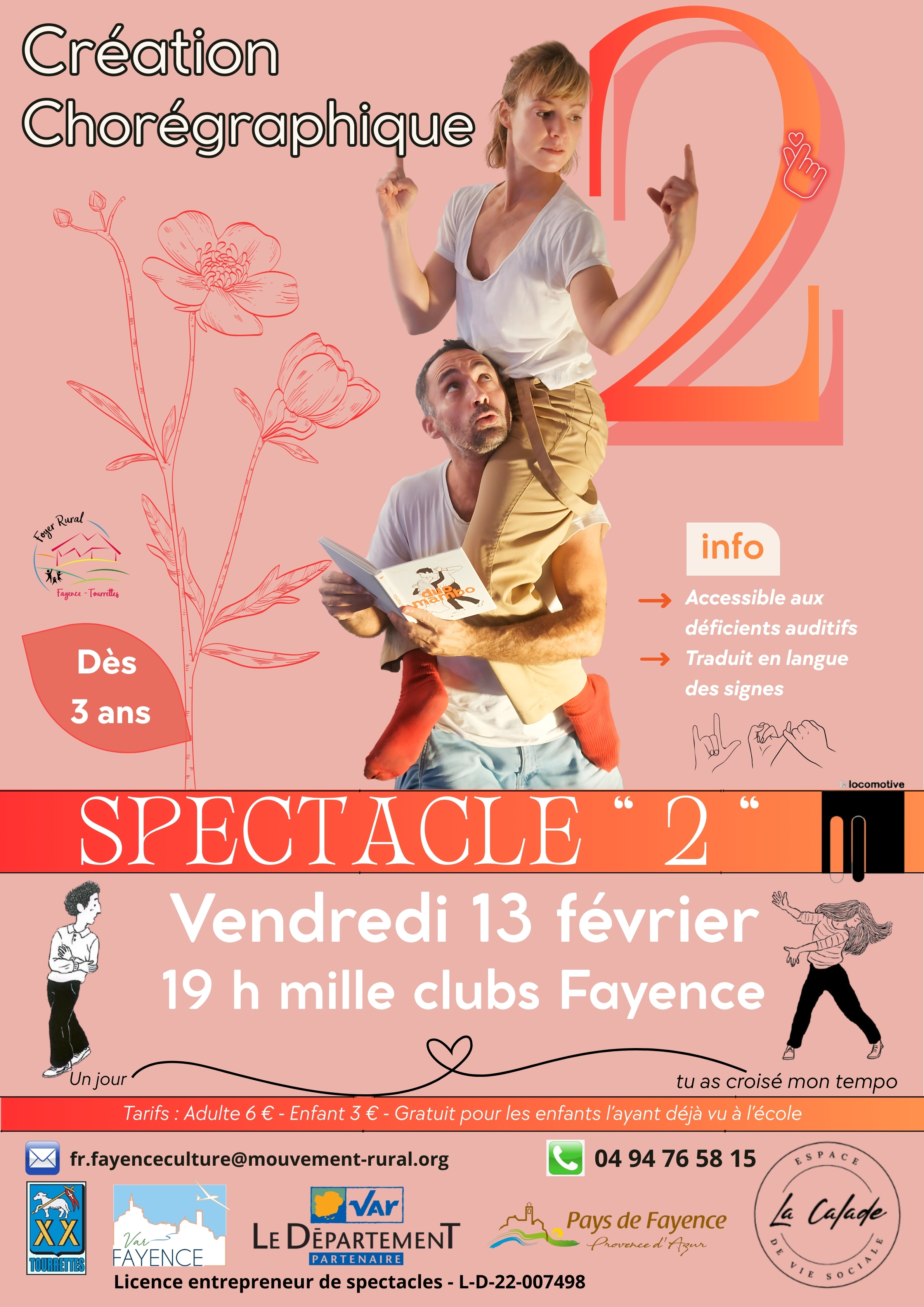 Spectacle danse contemporain 