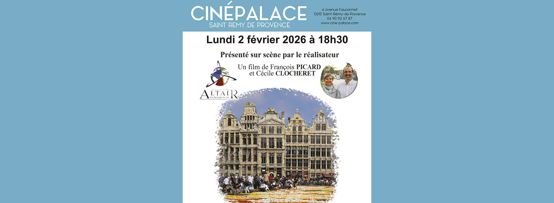 Alta�r Conf�rences : La Belgique au fil des beaux jours