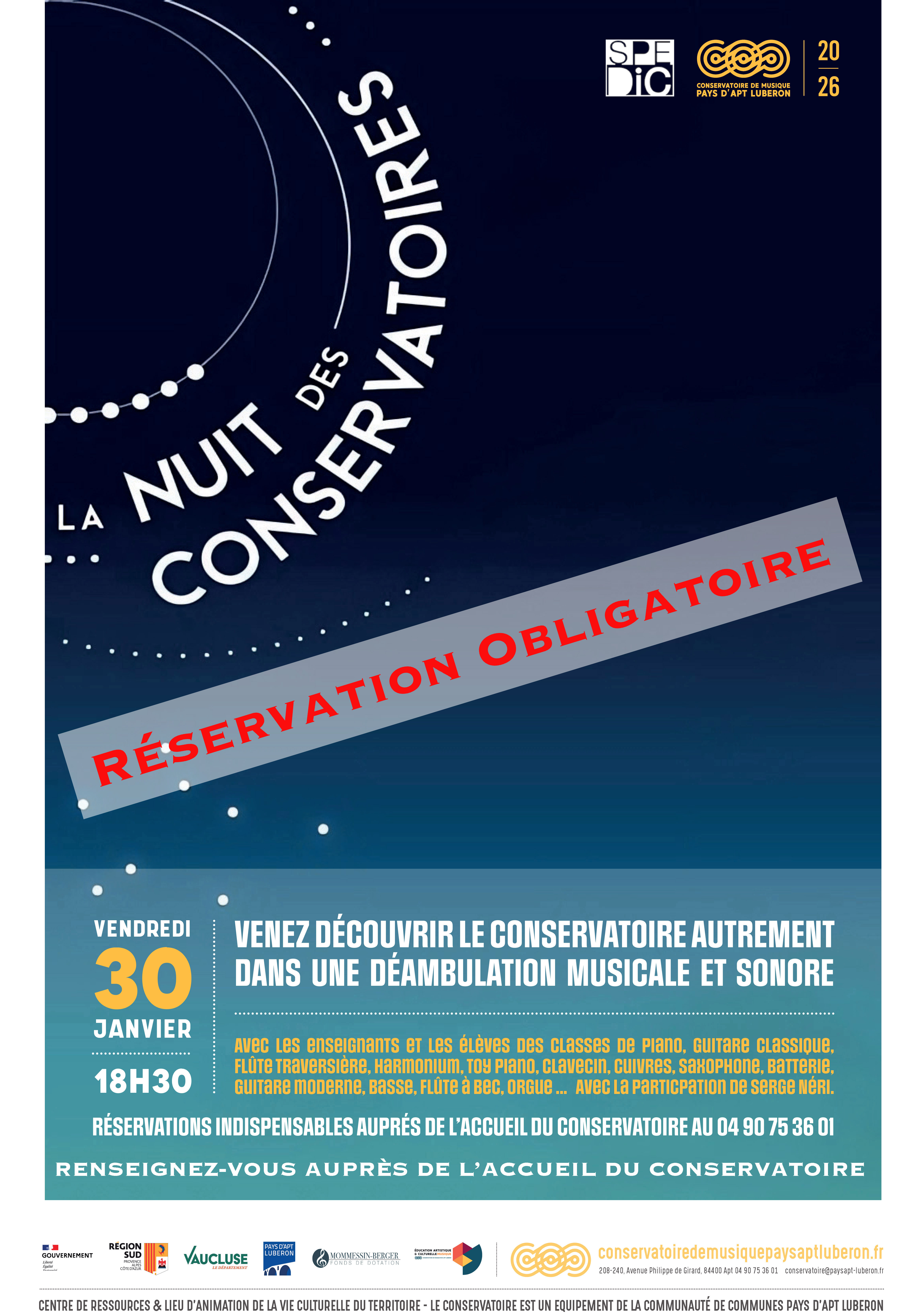 Nuit des conservatoires