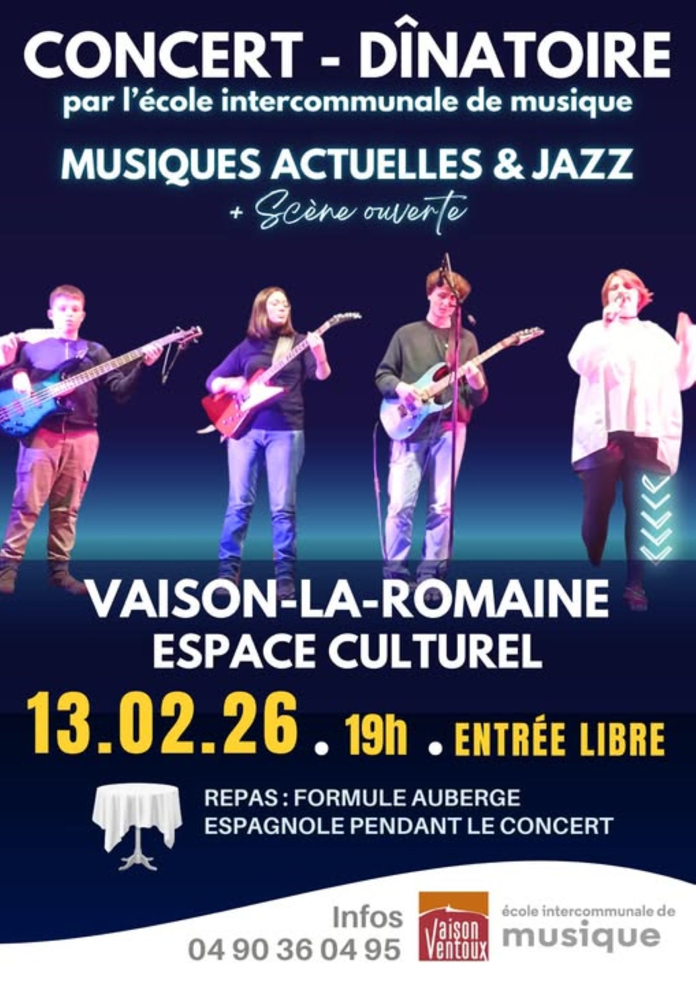 Concert Dinatoire de l'�cole de musique