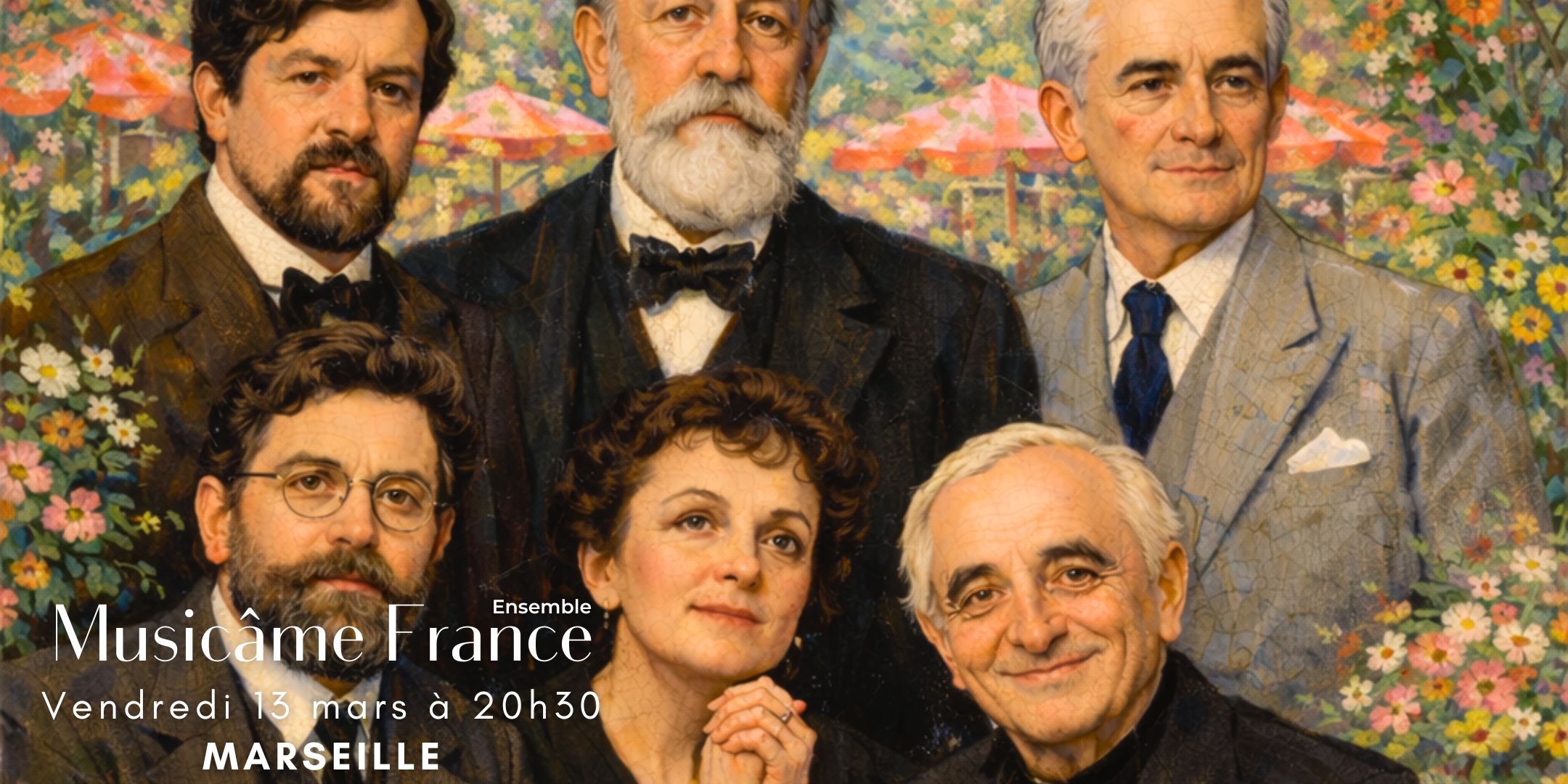 Concert Music�me : Debussy, Bizet, Aznavour, Piaff, Saint-Sa�ns, Faur�, Ravel
