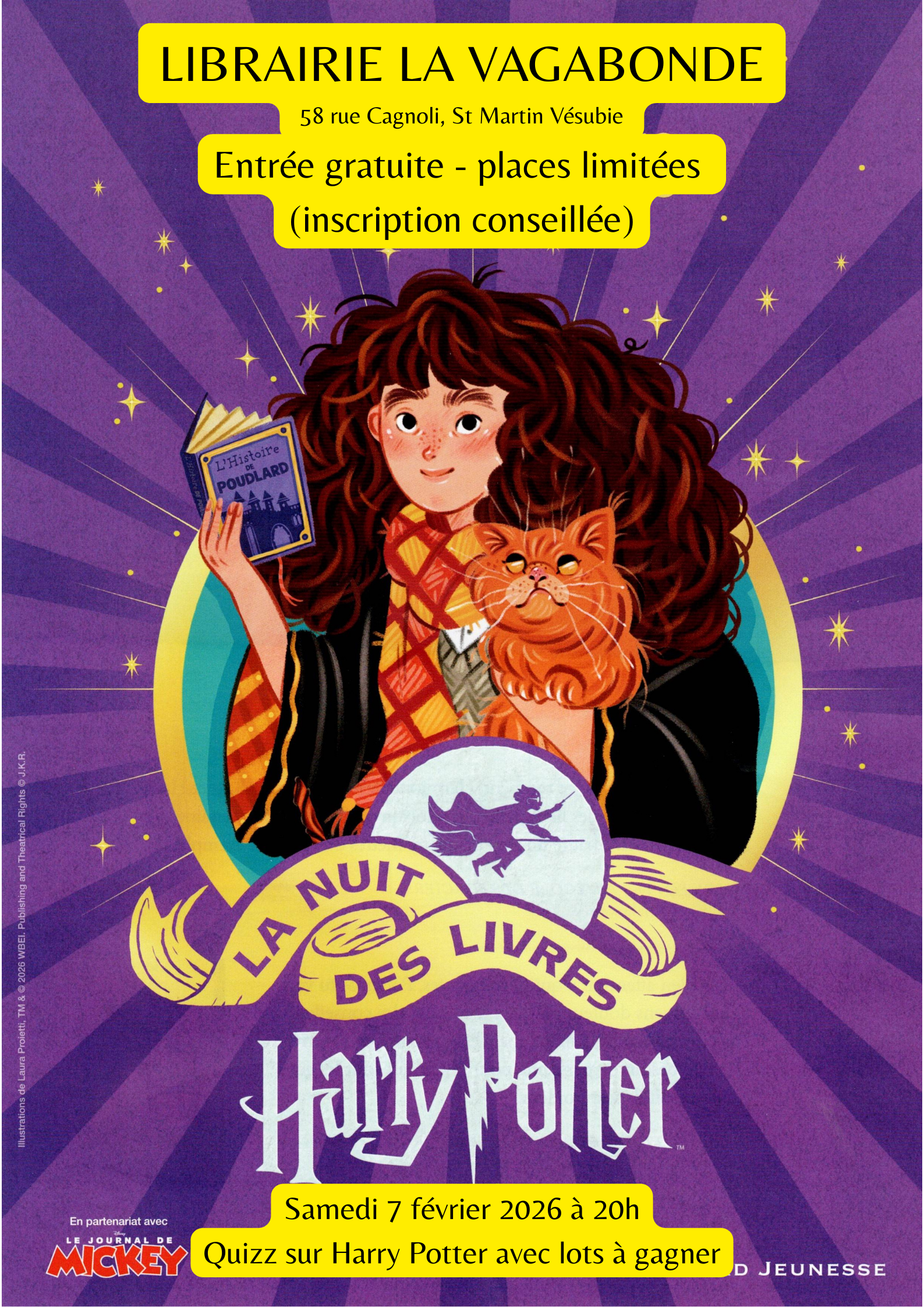 La nuit des livres Harry Potter