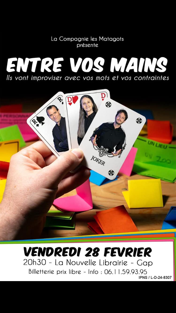 Spectacle d'improvisation - Entre vos mains