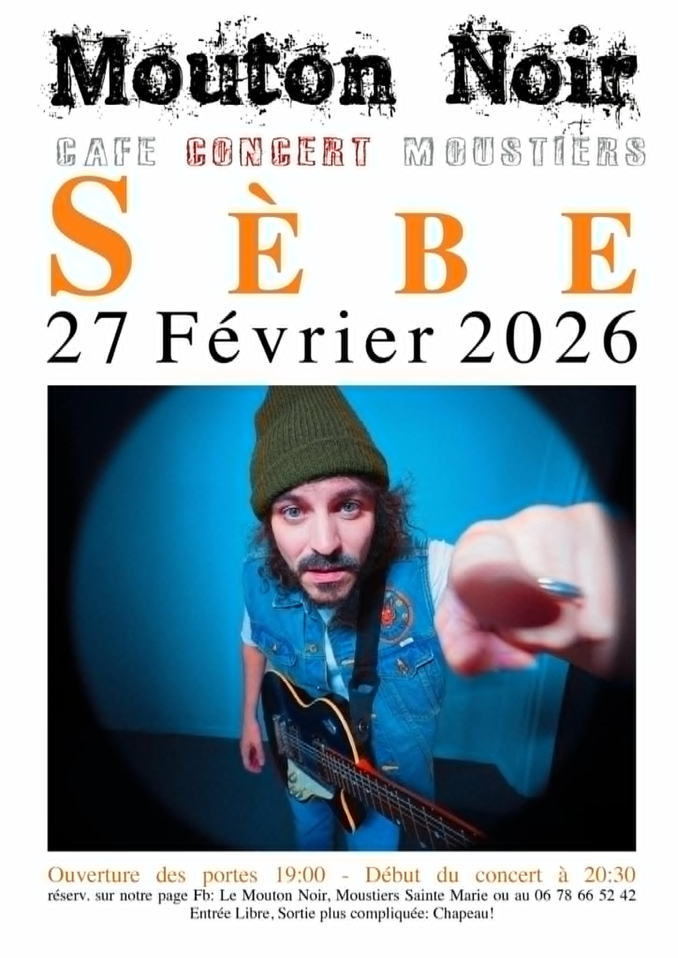 S�be en concert au Mouton Noir