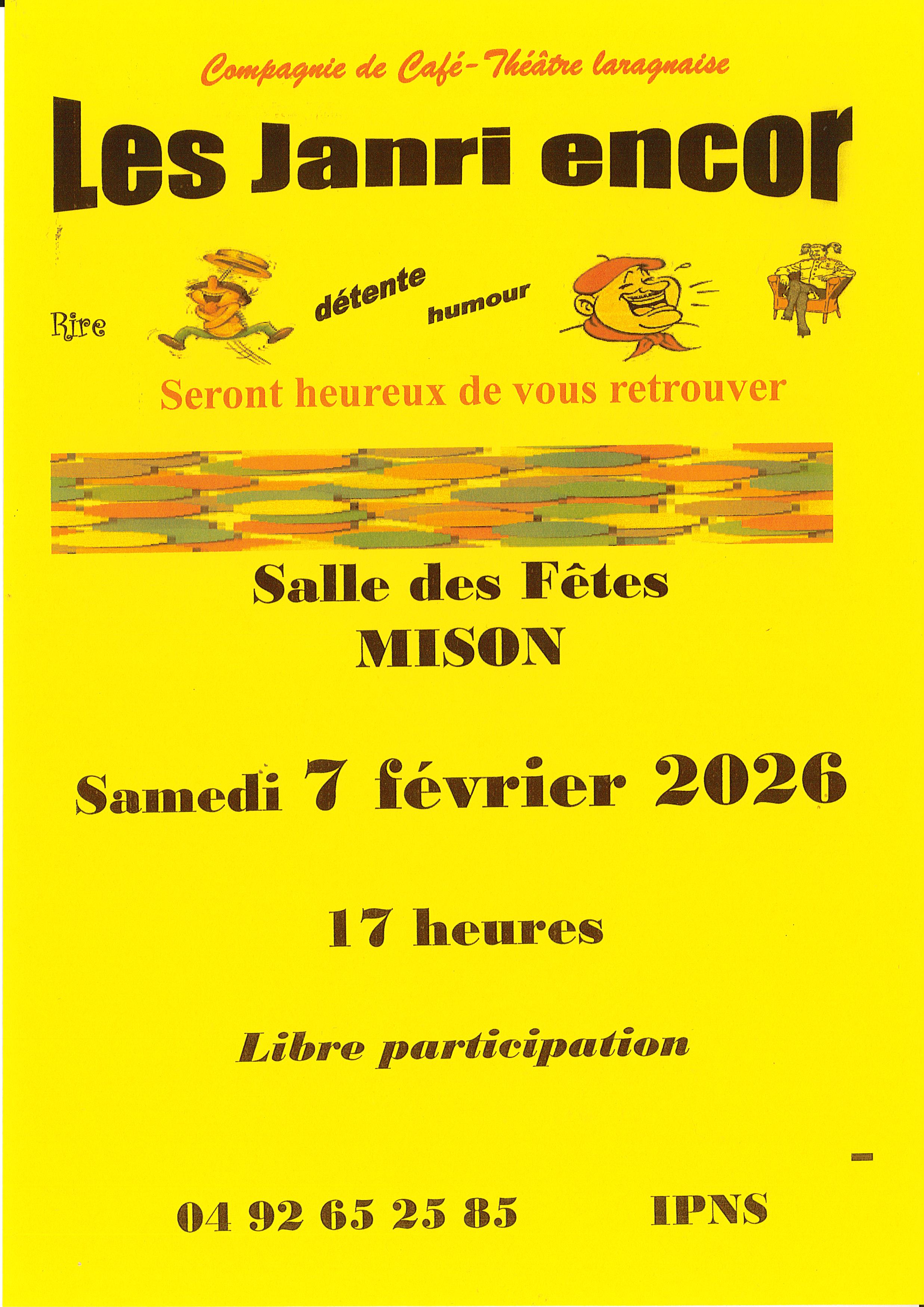 Spectacle des Janri Encor'