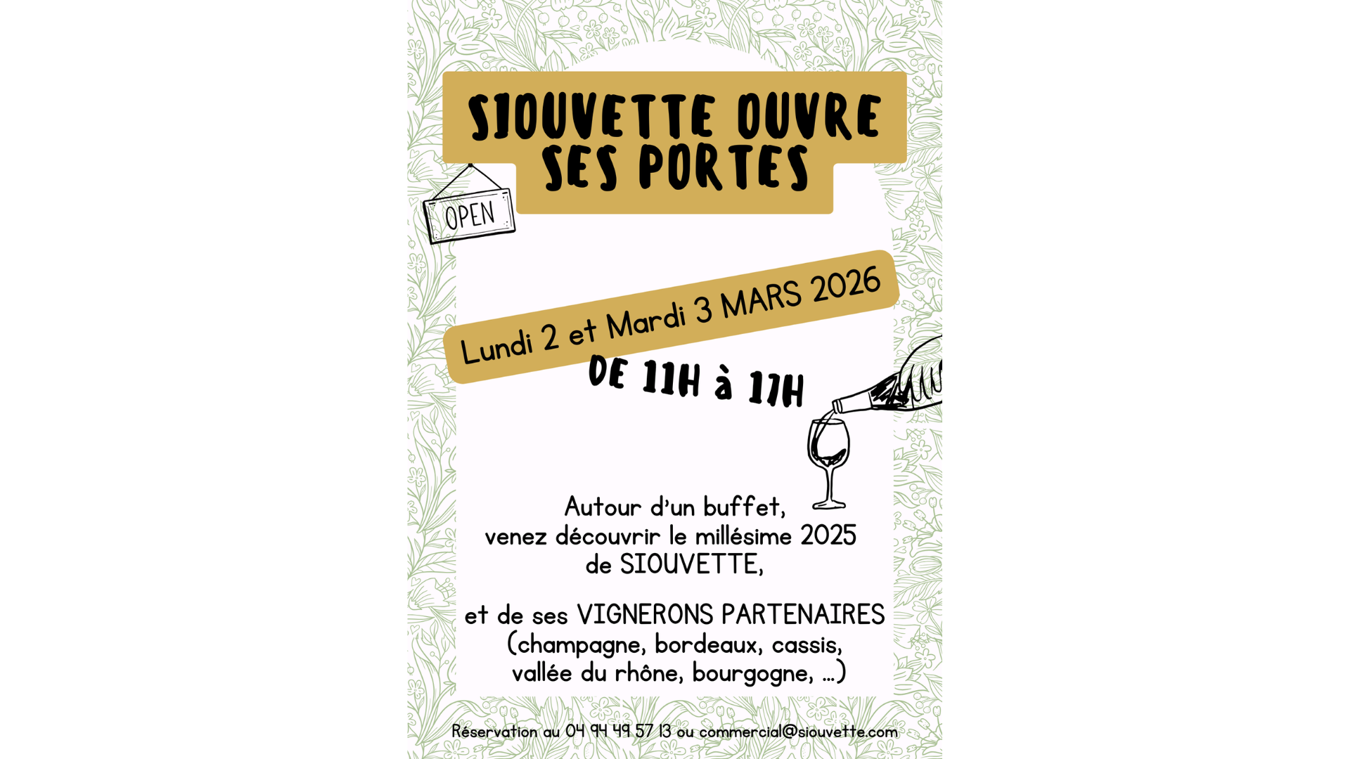 Siouvette ouvre ses portes