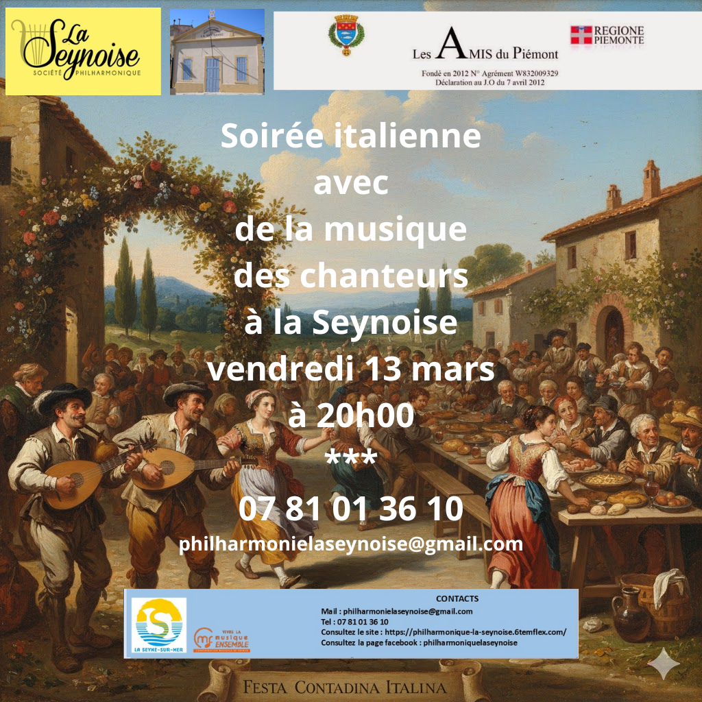 Culture - Soir�e Italienne