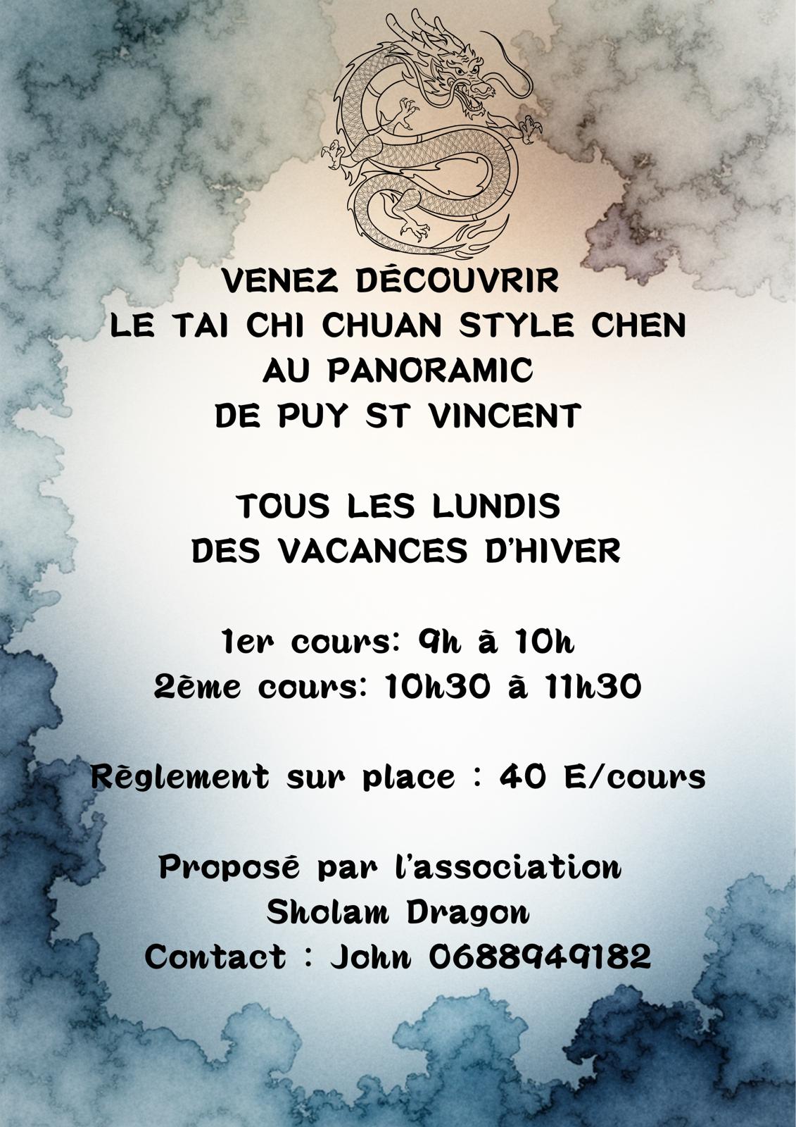 COURS TAI CHI CHUAN STYLE CHEN