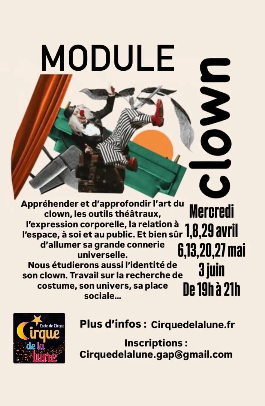 Module Clown au Cirque de la Lune
