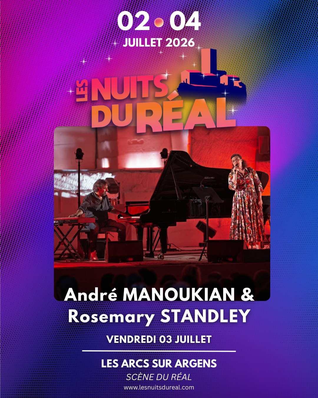 Les Nuits du R�al -Andr� Manoukian et Rosemary Standley