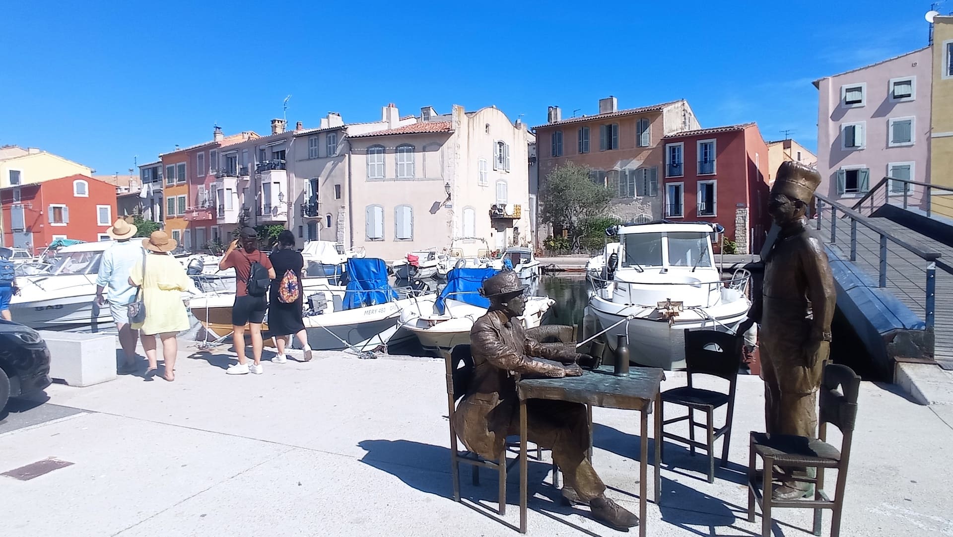 Visite autour du cin�ma � Martigues