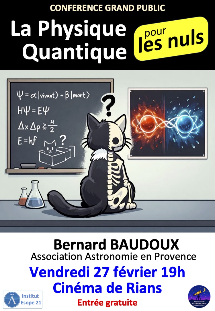 Conf�rence la physique quantique pour les nuls