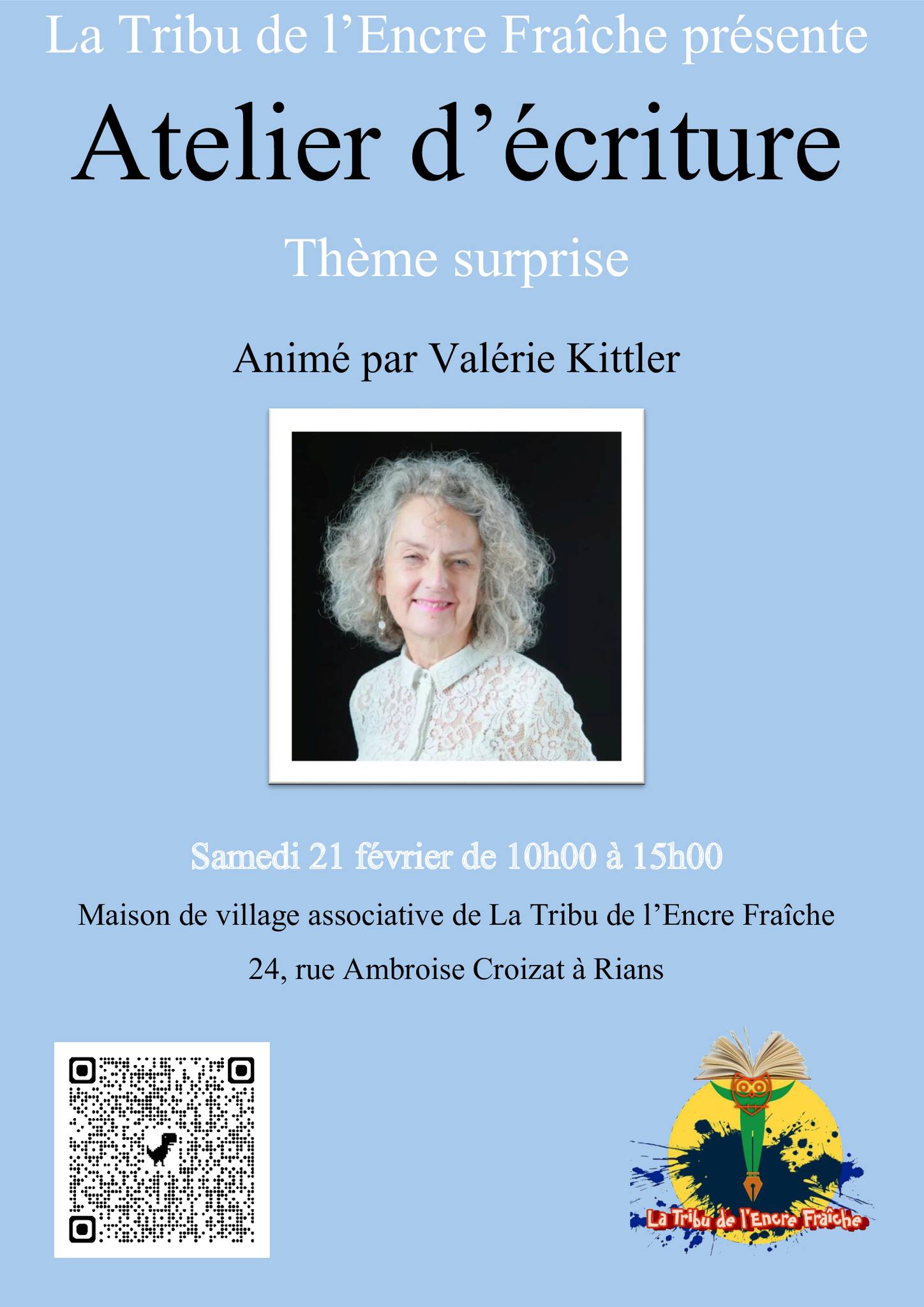 Atelier d'�criture : th�me surprise