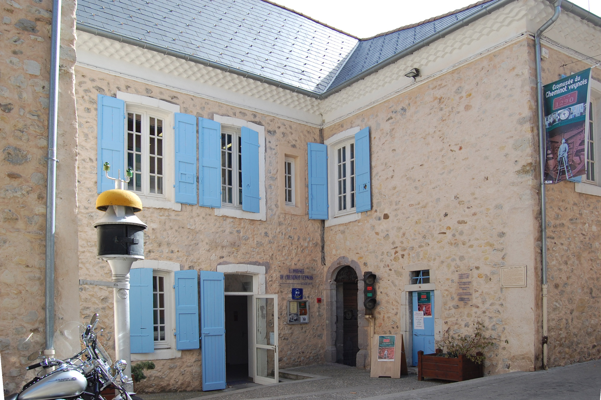 Ouverture de l'�comus�e du cheminot veynois