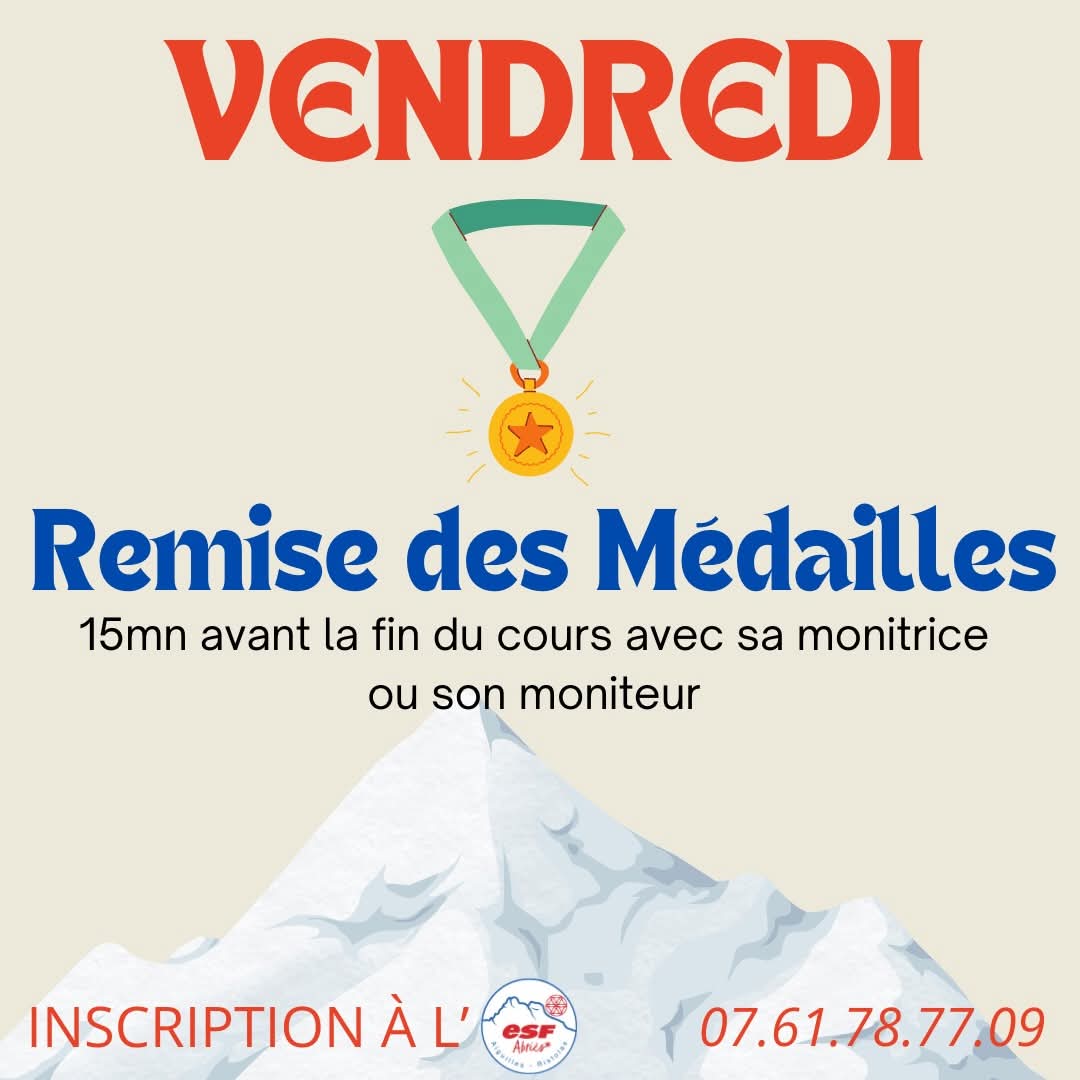 Remise des m�dailles