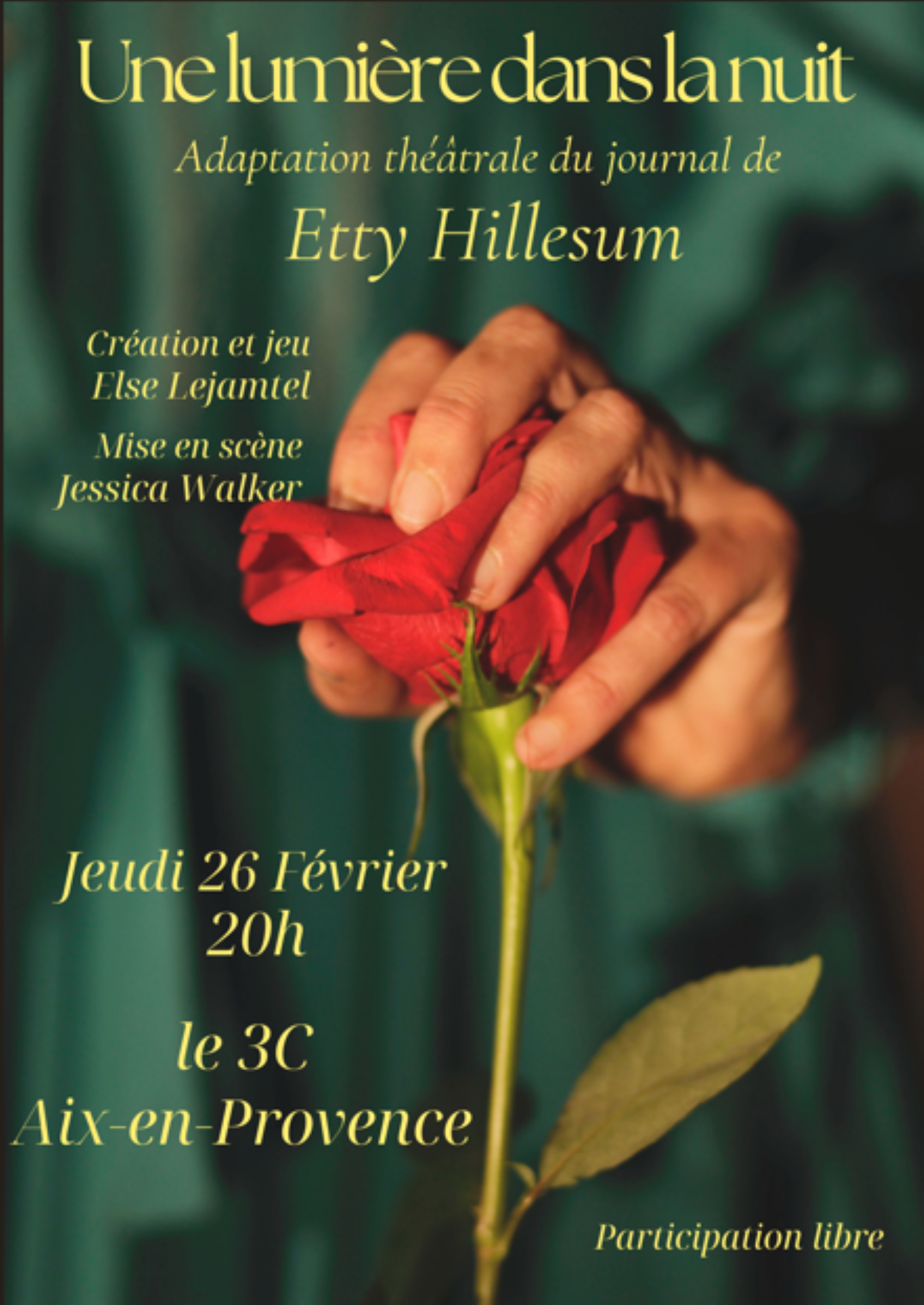 Th��tre : Une Lumi�re dans la Nuit