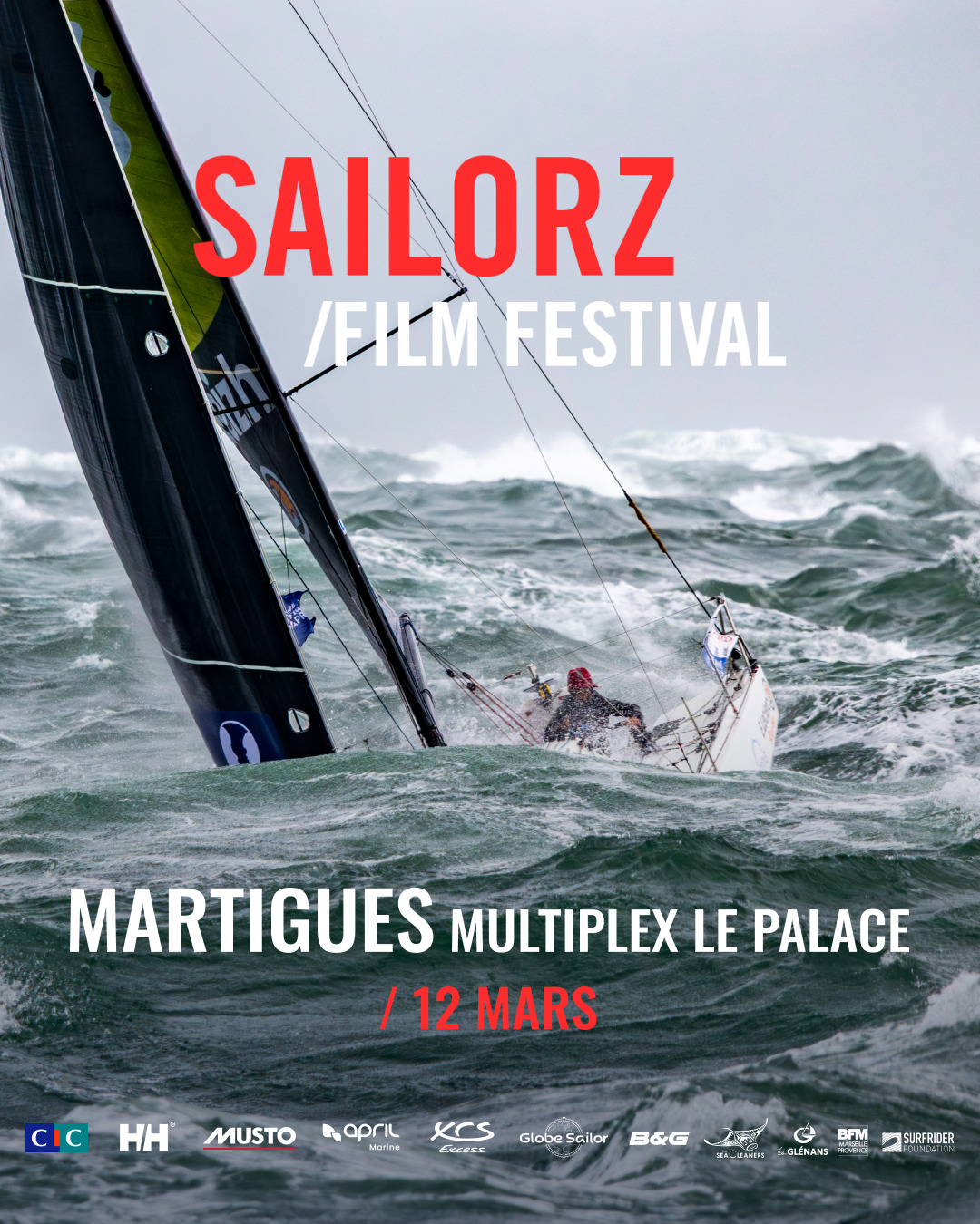 Sailorz Film Festival 2026 Martigues - La voile de comp�tition sur �cran g�ant