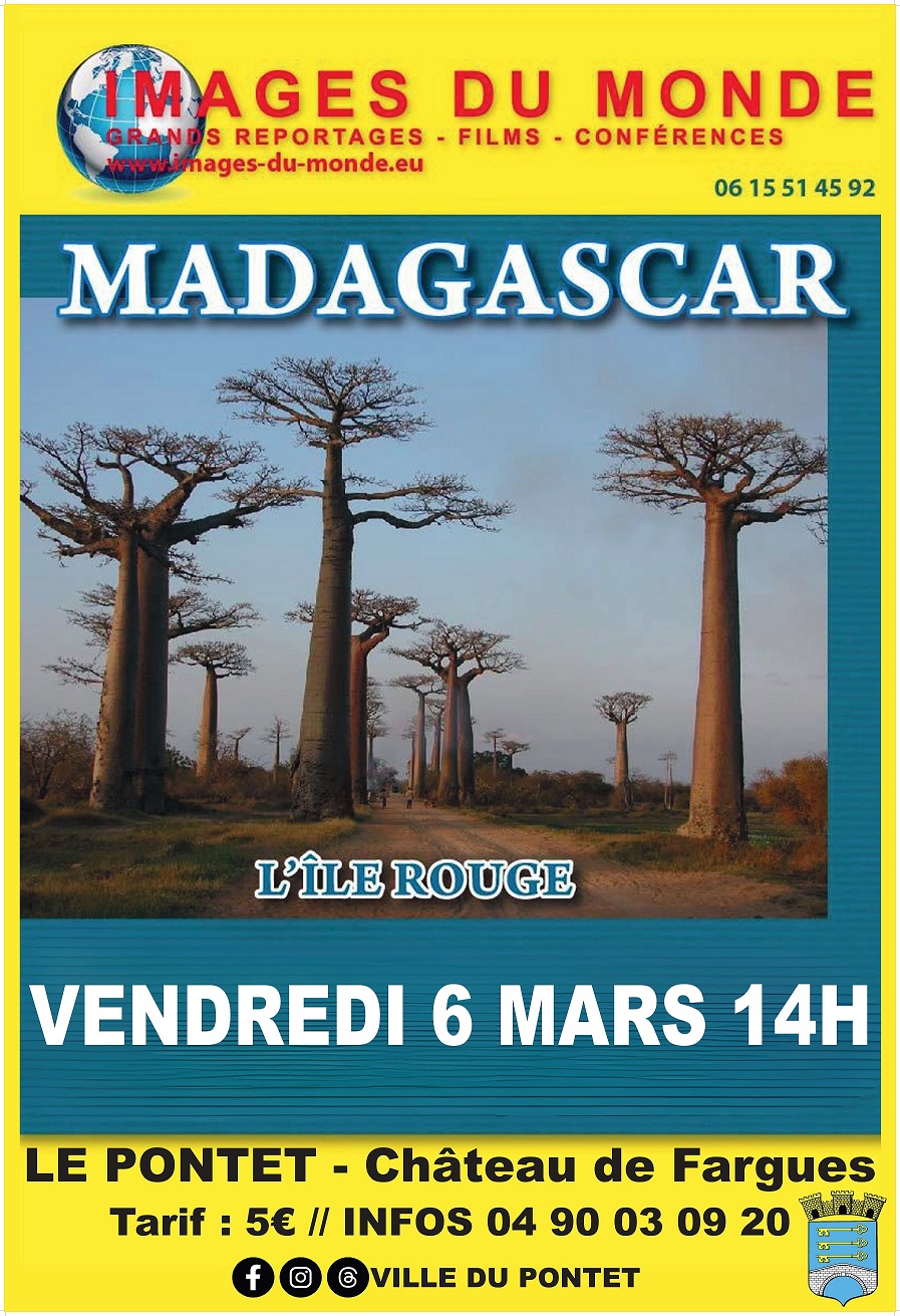 Cin�-conf�rence �Madagascar, l��le rouge�