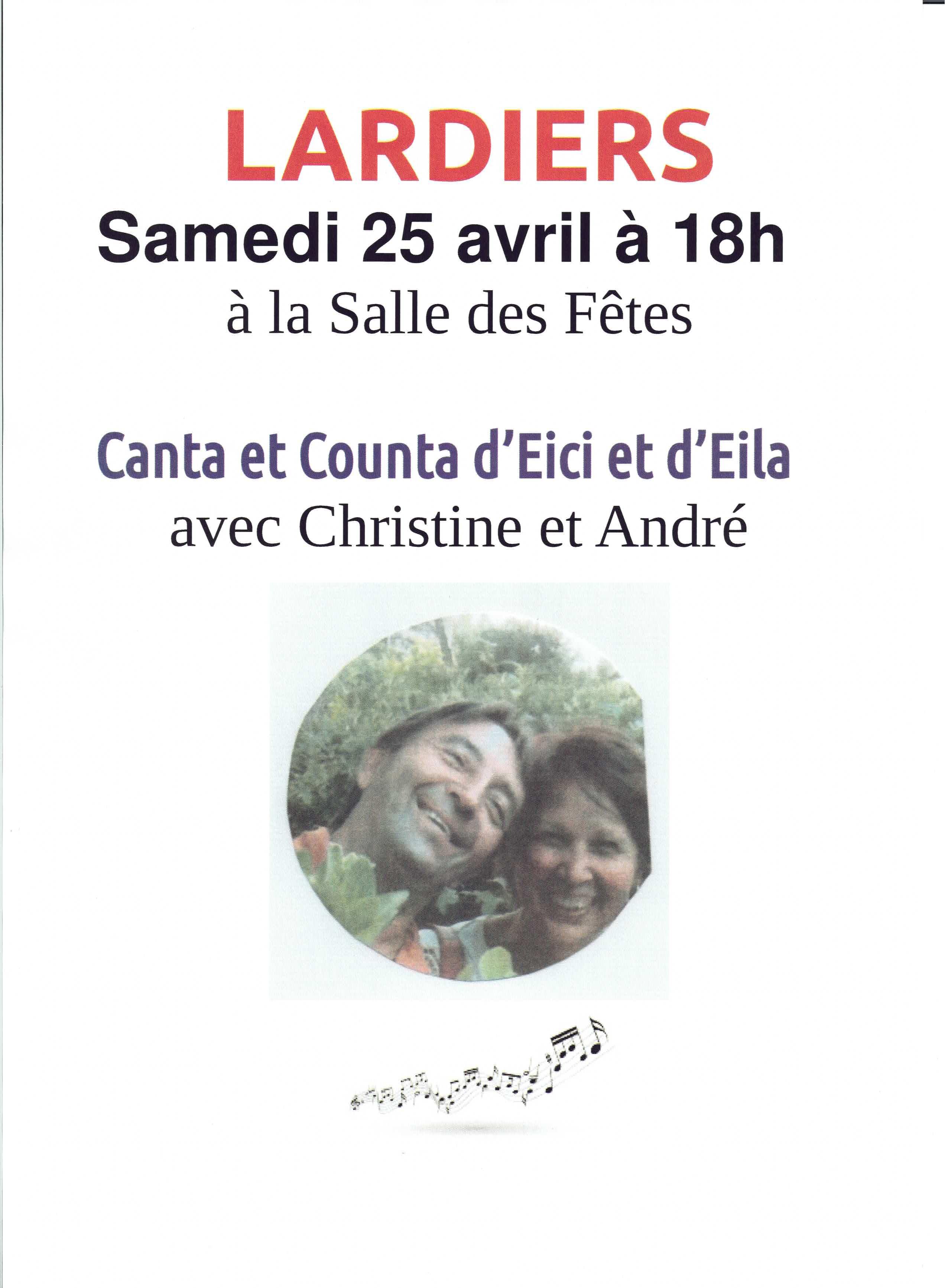 Canta et Counta d'Eici et D'Eila
