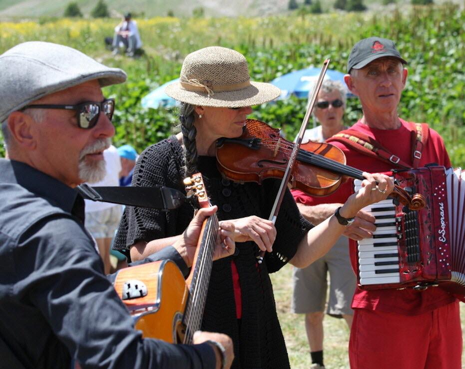 Concert folk musette avec Baltazar
