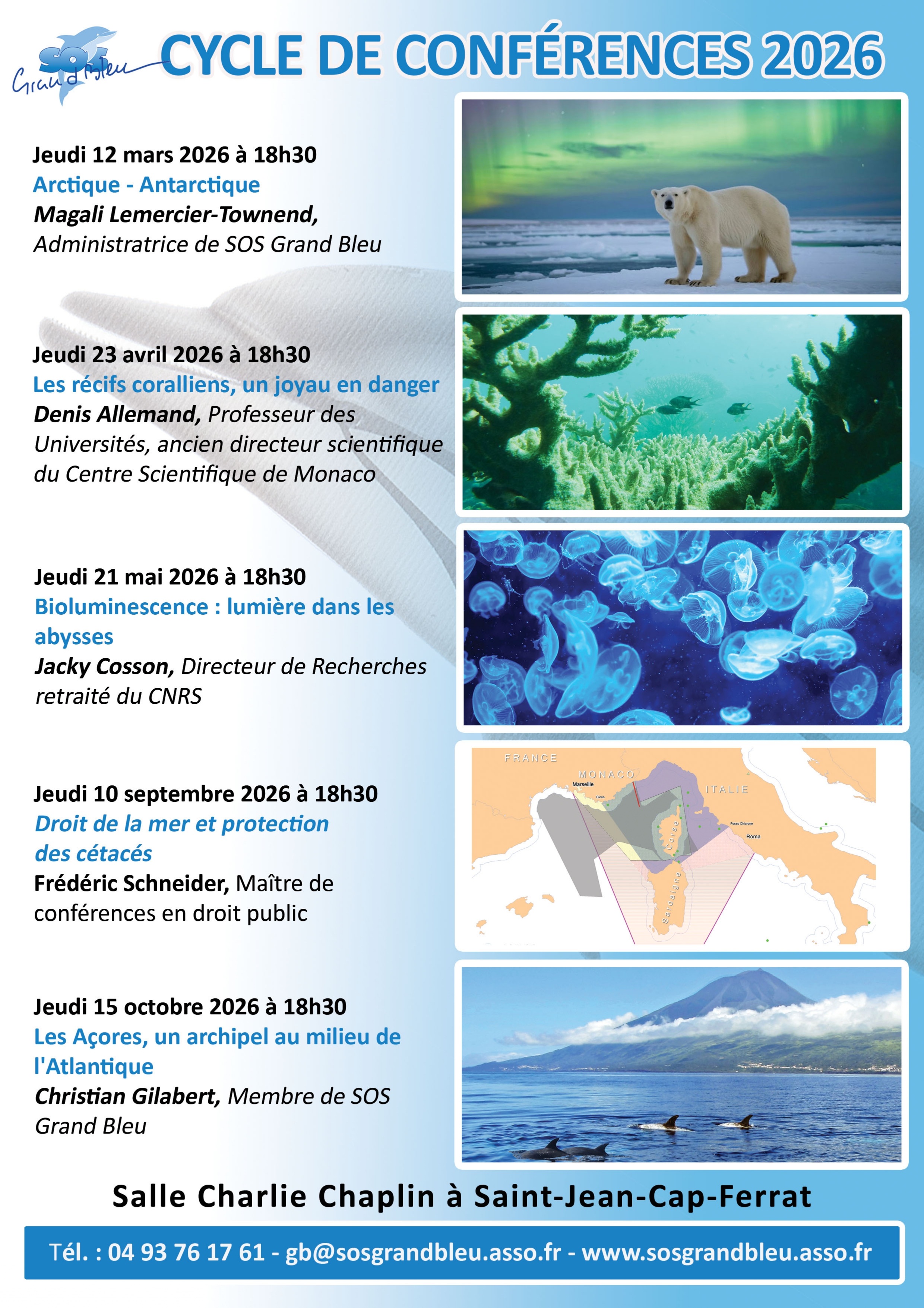 Conf�rence SOS Grand Bleu - Droit de la mer et protection des c�tac�s