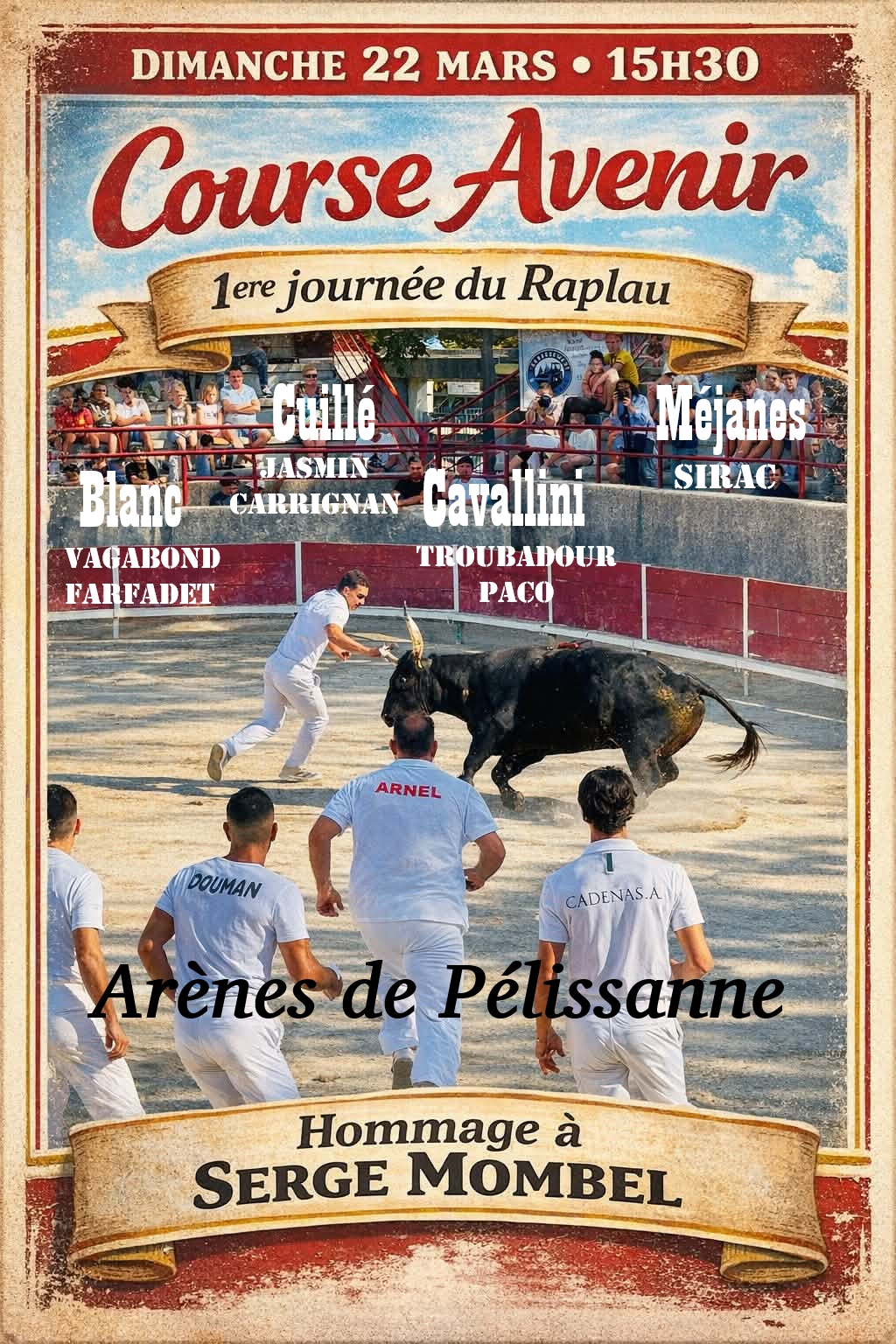 Course camarguaise : Course Avenir