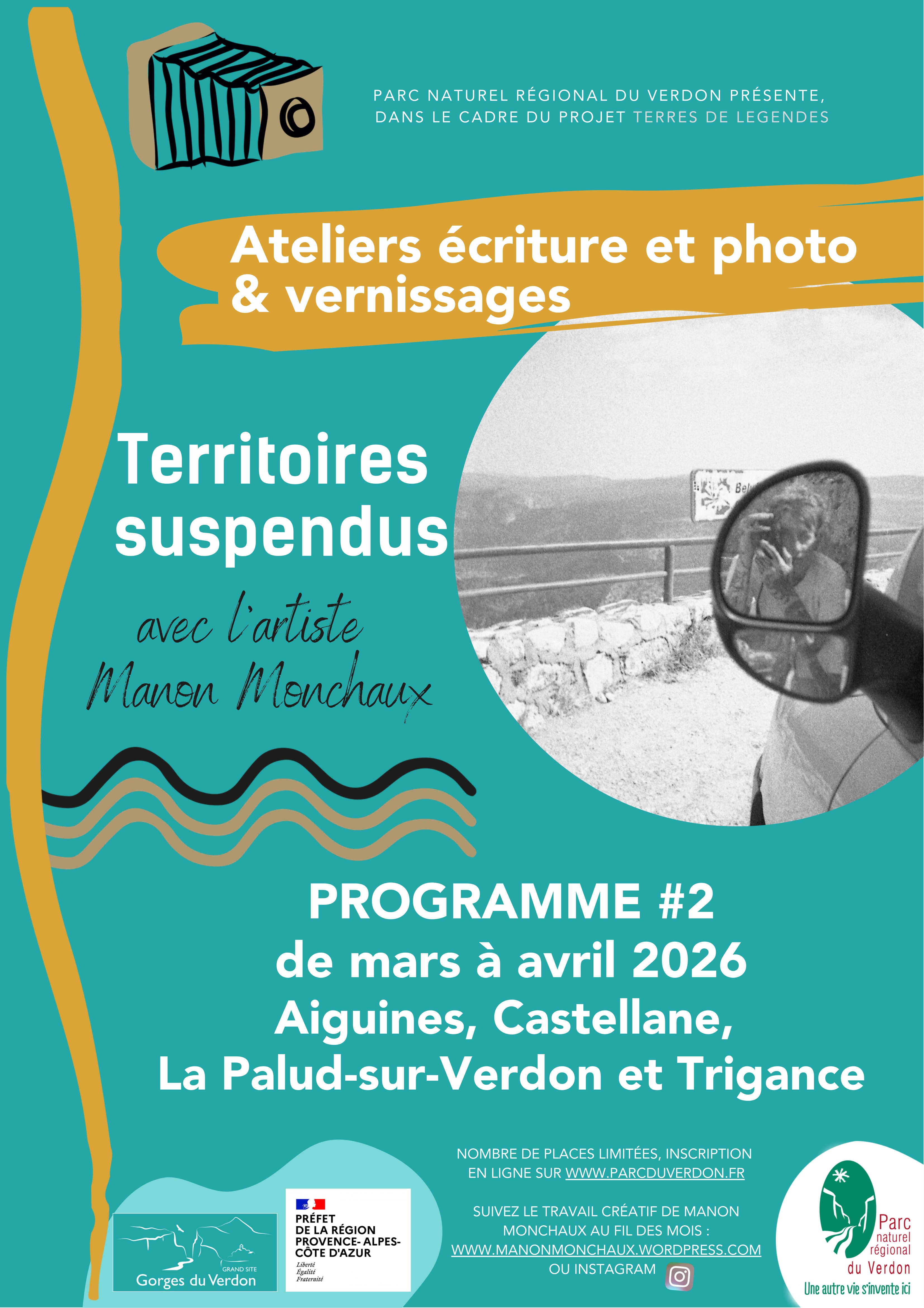 Sortie photographique et �criture � Portraits du vent et des hauteurs � - Aiguines