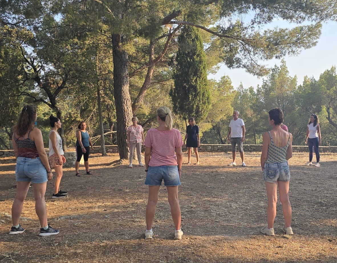 Semaine de  la nature, Bain de for�t avec Natur'Eveil