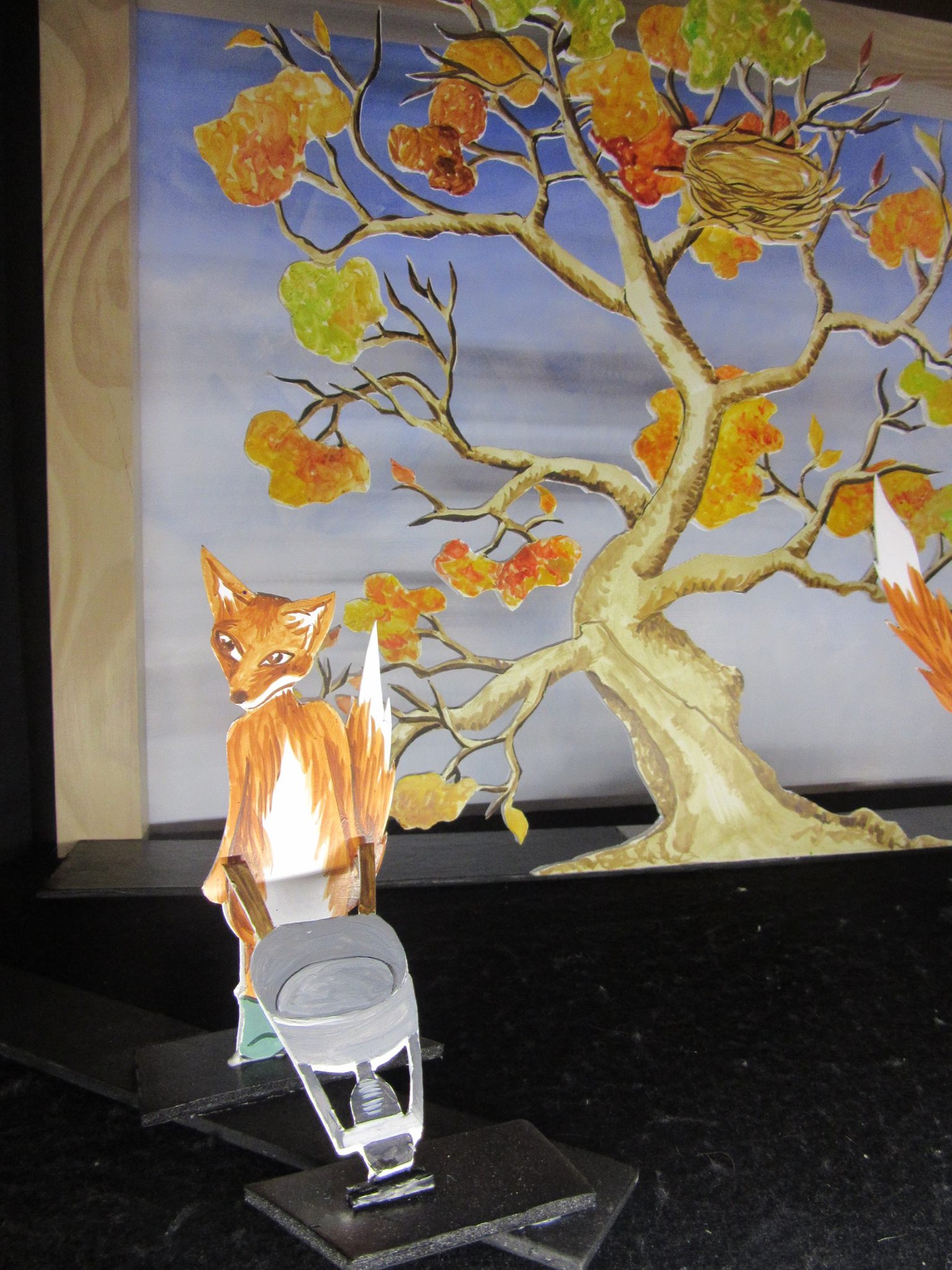 Spectacle �Petit renard attend�