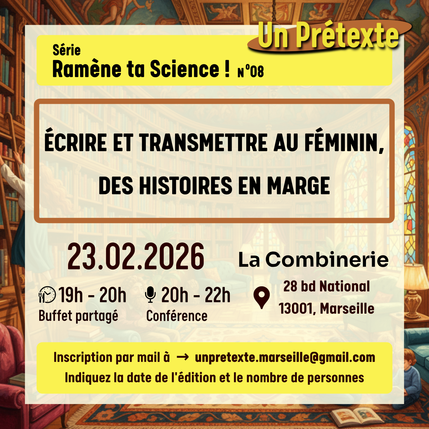 �crire et transmettre au f�minin, des histoires en marge